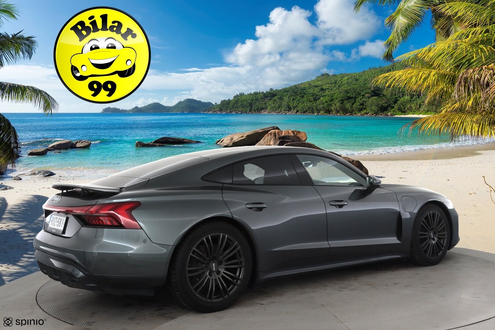 Audi e-tron GT 2023 60 quattro * ACC / B&O / Ilma-alusta / P.kamera / Matrix LED / ILP / Lasikatto / Keyless / Sähköpenkit * - 1.Om Suomi-auto / Akku kuntotarkastettu / Merkkihuollettu