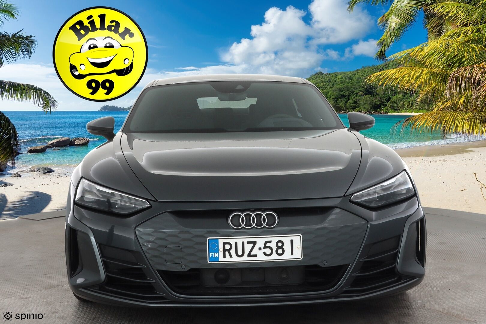 Audi e-tron GT 2023 60 quattro * ACC / B&O / Ilma-alusta / P.kamera / Matrix LED / ILP / Lasikatto / Keyless / Sähköpenkit * - 1.Om Suomi-auto / Akku kuntotarkastettu / Merkkihuollettu