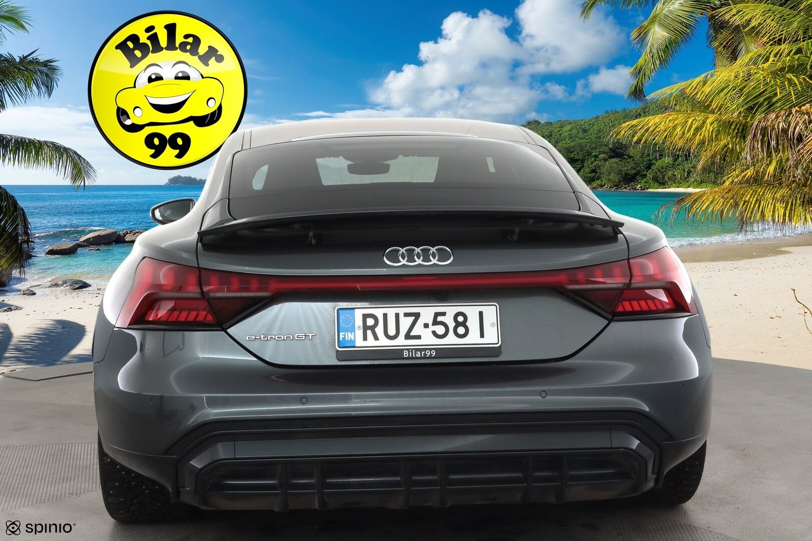 Audi e-tron GT 2023 60 quattro * ACC / B&O / Ilma-alusta / P.kamera / Matrix LED / ILP / Lasikatto / Keyless / Sähköpenkit * - 1.Om Suomi-auto / Akku kuntotarkastettu / Merkkihuollettu