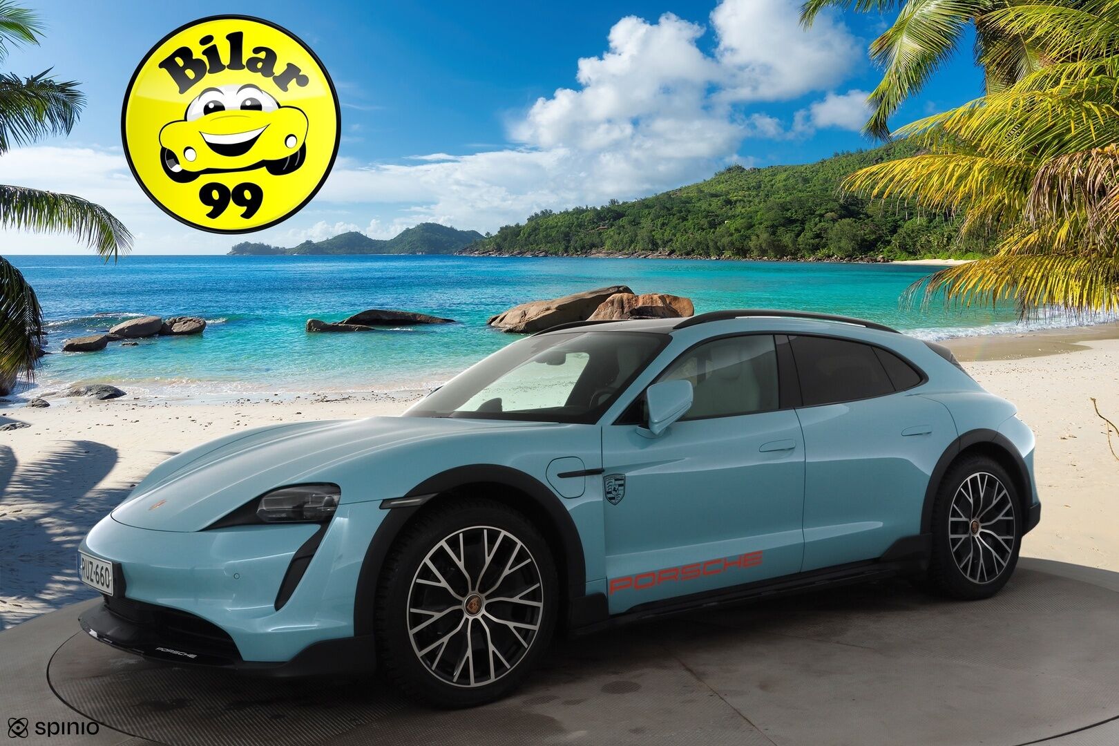 Porsche Taycan 2023 4 Cross Turismo * ACC / 360° / ILP / Muistipenkit / PDLS+ / PASM / Sport Chrono / Lasikatto / Comfort Access / Navi * - Suomi-auto / Kahdet renkaat aluvanteilla / Merkkihuollettu / Akku kuntotarkastettu