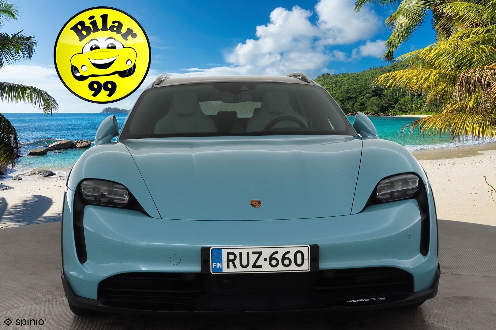 Porsche Taycan 2023 4 Cross Turismo * ACC / 360° / ILP / Muistipenkit / PDLS+ / PASM / Sport Chrono / Lasikatto / Comfort Access / Navi * - Suomi-auto / Kahdet renkaat aluvanteilla / Merkkihuollettu / Akku kuntotarkastettu