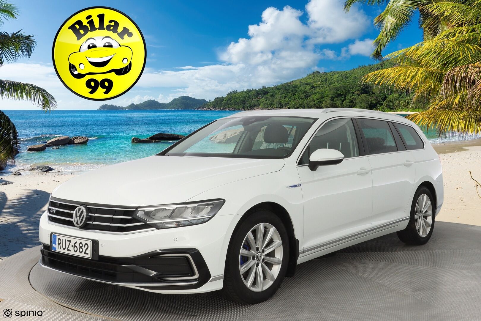 VOLKSWAGEN PASSAT 2020 Variant GTE Plug-In Hybrid 160 kW (218 hv) DSG-automaatti *ACC / Kamera / S.Vetokoukku / Webasto / Keyless* - Kahdet renkaat alumiinivantein / Viimeisin huolto 172tkm / Molemmat laturit