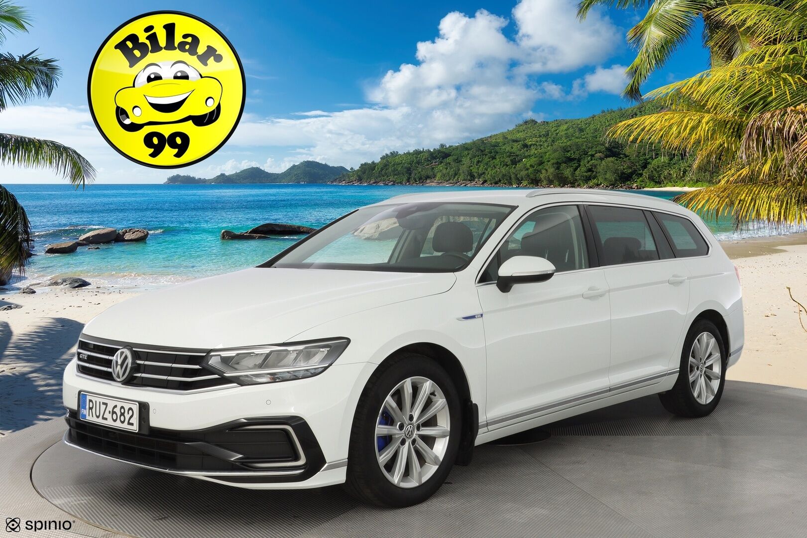 VOLKSWAGEN PASSAT 2020 Variant GTE Plug-In Hybrid 160 kW (218 hv) DSG-automaatti *ACC / Kamera / S.Vetokoukku / Webasto / Keyless* - Kahdet renkaat alumiinivantein / Viimeisin huolto 172tkm / Molemmat laturit