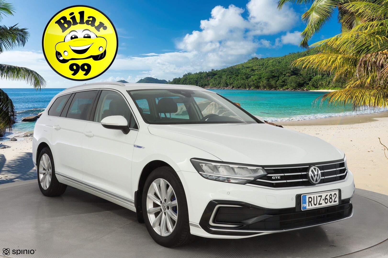 VOLKSWAGEN PASSAT 2020 Variant GTE Plug-In Hybrid 160 kW (218 hv) DSG-automaatti *ACC / Kamera / S.Vetokoukku / Webasto / Keyless* - Kahdet renkaat alumiinivantein / Viimeisin huolto 172tkm / Molemmat laturit