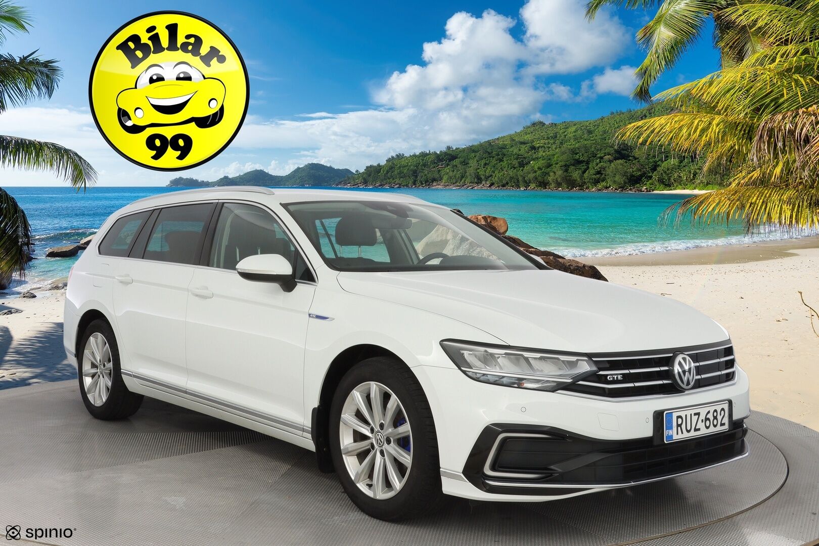 VOLKSWAGEN PASSAT 2020 Variant GTE Plug-In Hybrid 160 kW (218 hv) DSG-automaatti *ACC / Kamera / S.Vetokoukku / Webasto / Keyless* - Kahdet renkaat alumiinivantein / Viimeisin huolto 172tkm / Molemmat laturit