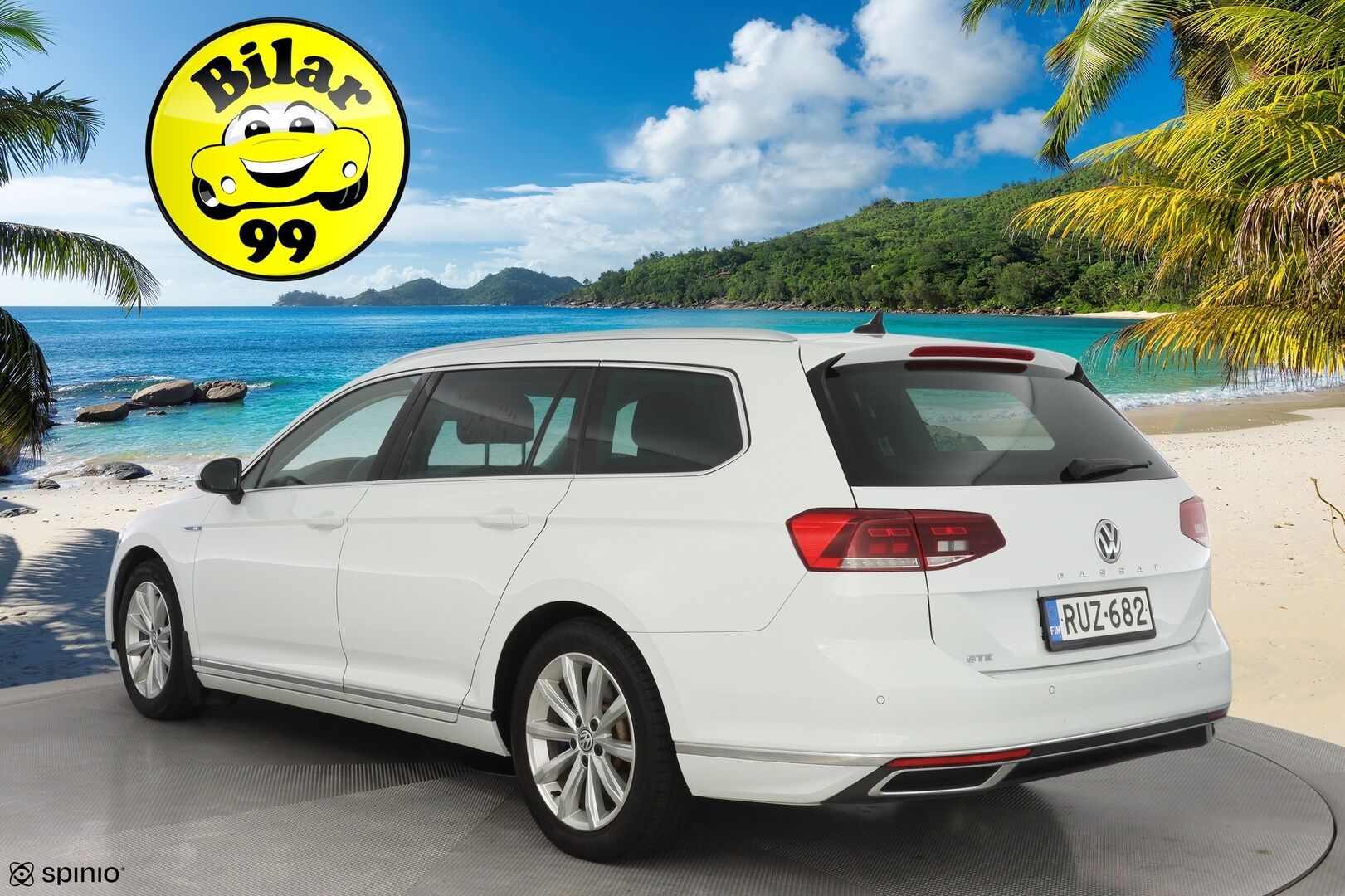 VOLKSWAGEN PASSAT 2020 Variant GTE Plug-In Hybrid 160 kW (218 hv) DSG-automaatti *ACC / Kamera / S.Vetokoukku / Webasto / Keyless* - Kahdet renkaat alumiinivantein / Viimeisin huolto 172tkm / Molemmat laturit