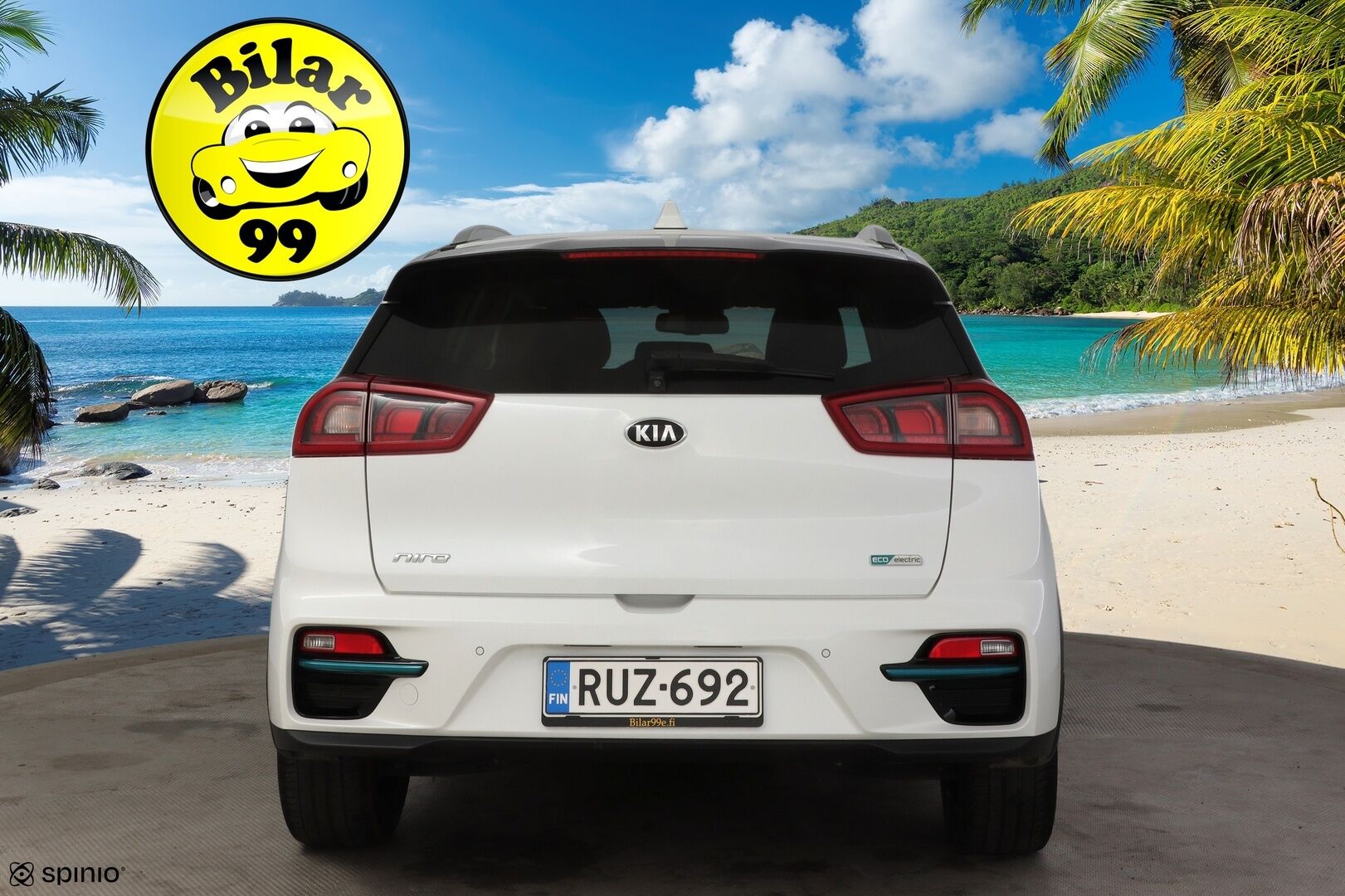 KIA NIRO 2019 64 kWh Advance plus * Keyless Go / Adapt. vakkari / Tuuletetut penkit / Muistipenkki / Peruutuskamera * - *Siistikuntoinen yksilö kattavilla varusteilla! / 2x renkaat&vanteet*