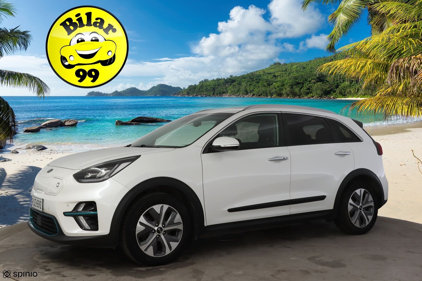 KIA NIRO 2019 64 kWh Advance plus * Keyless Go / Adapt. vakkari / Tuuletetut penkit / Muistipenkki / Peruutuskamera * - *Siistikuntoinen yksilö kattavilla varusteilla! / 2x renkaat&vanteet*