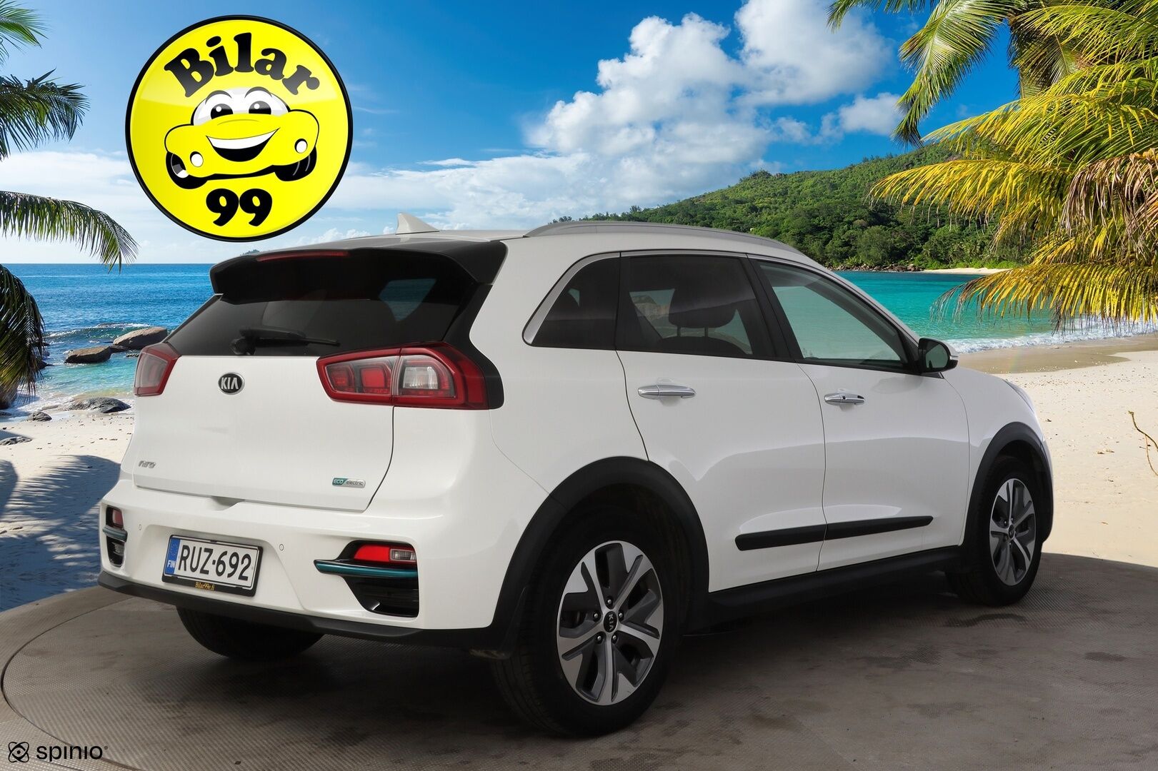 KIA NIRO 2019 64 kWh Advance plus * Keyless Go / Adapt. vakkari / Tuuletetut penkit / Muistipenkki / Peruutuskamera * - *Siistikuntoinen yksilö kattavilla varusteilla! / 2x renkaat&vanteet*