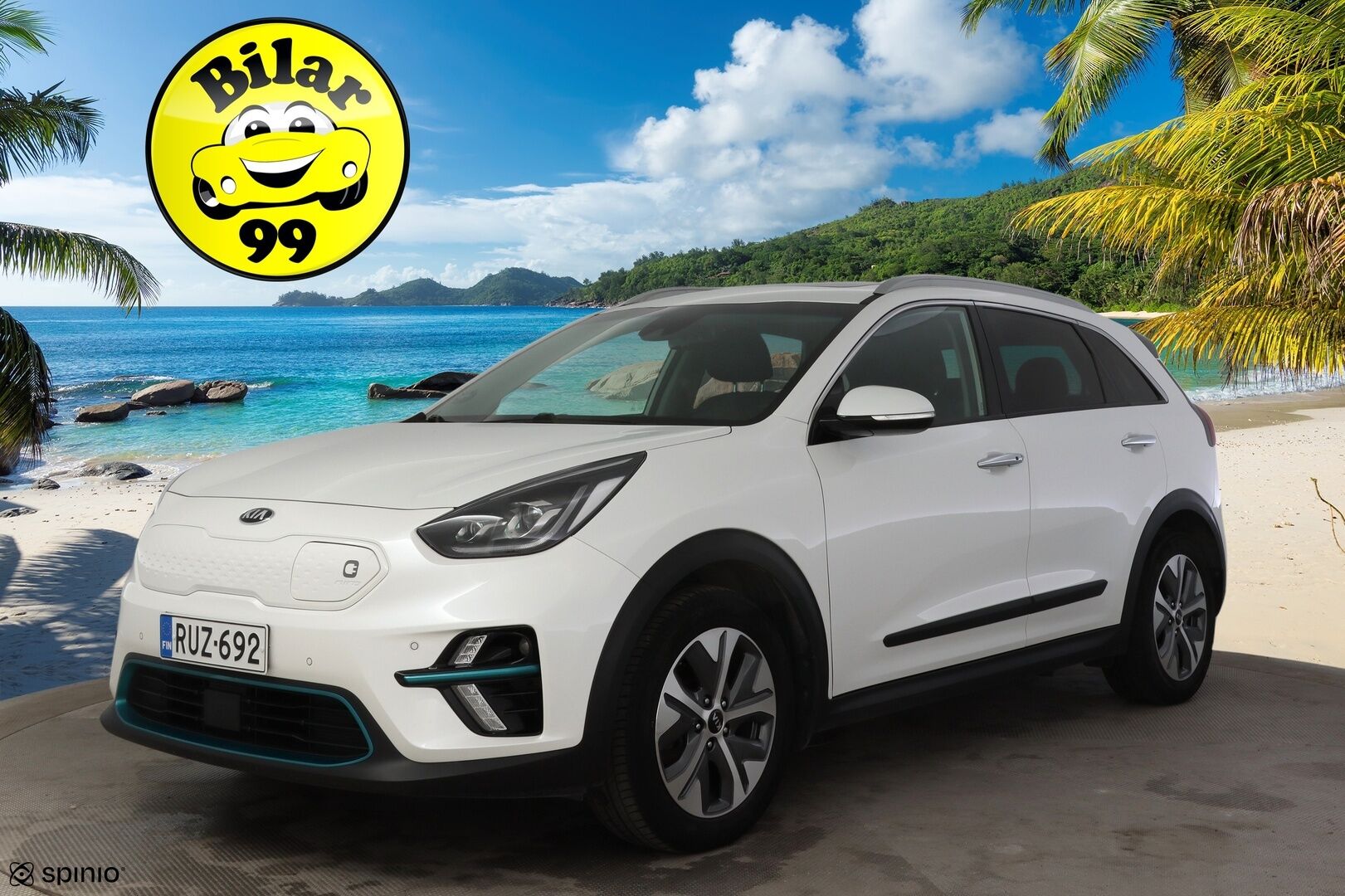 KIA NIRO 2019 64 kWh Advance plus * Keyless Go / Adapt. vakkari / Tuuletetut penkit / Muistipenkki / Peruutuskamera * - *Siistikuntoinen yksilö kattavilla varusteilla! / 2x renkaat&vanteet*