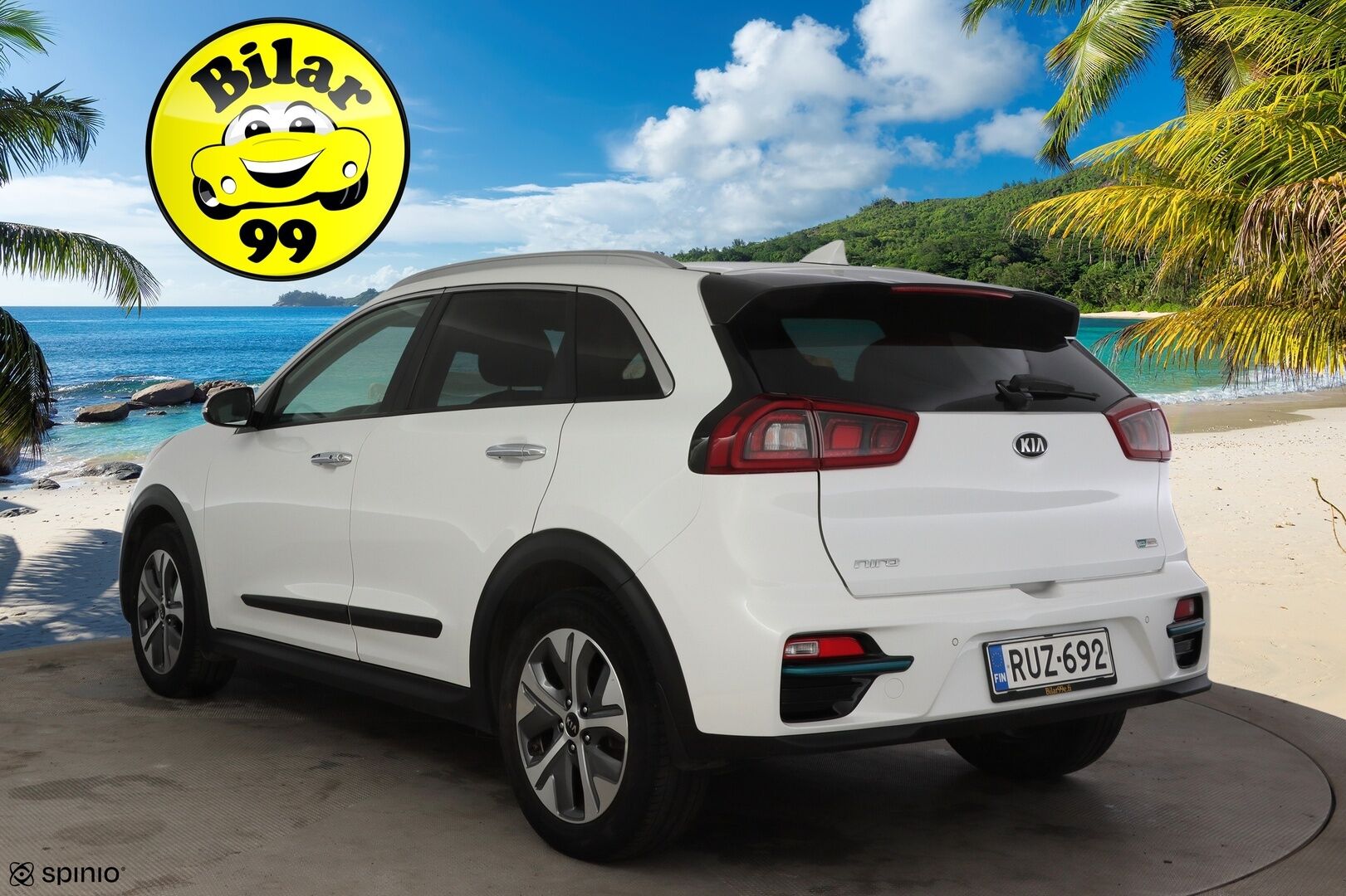 KIA NIRO 2019 64 kWh Advance plus * Keyless Go / Adapt. vakkari / Tuuletetut penkit / Muistipenkki / Peruutuskamera * - *Siistikuntoinen yksilö kattavilla varusteilla! / 2x renkaat&vanteet*