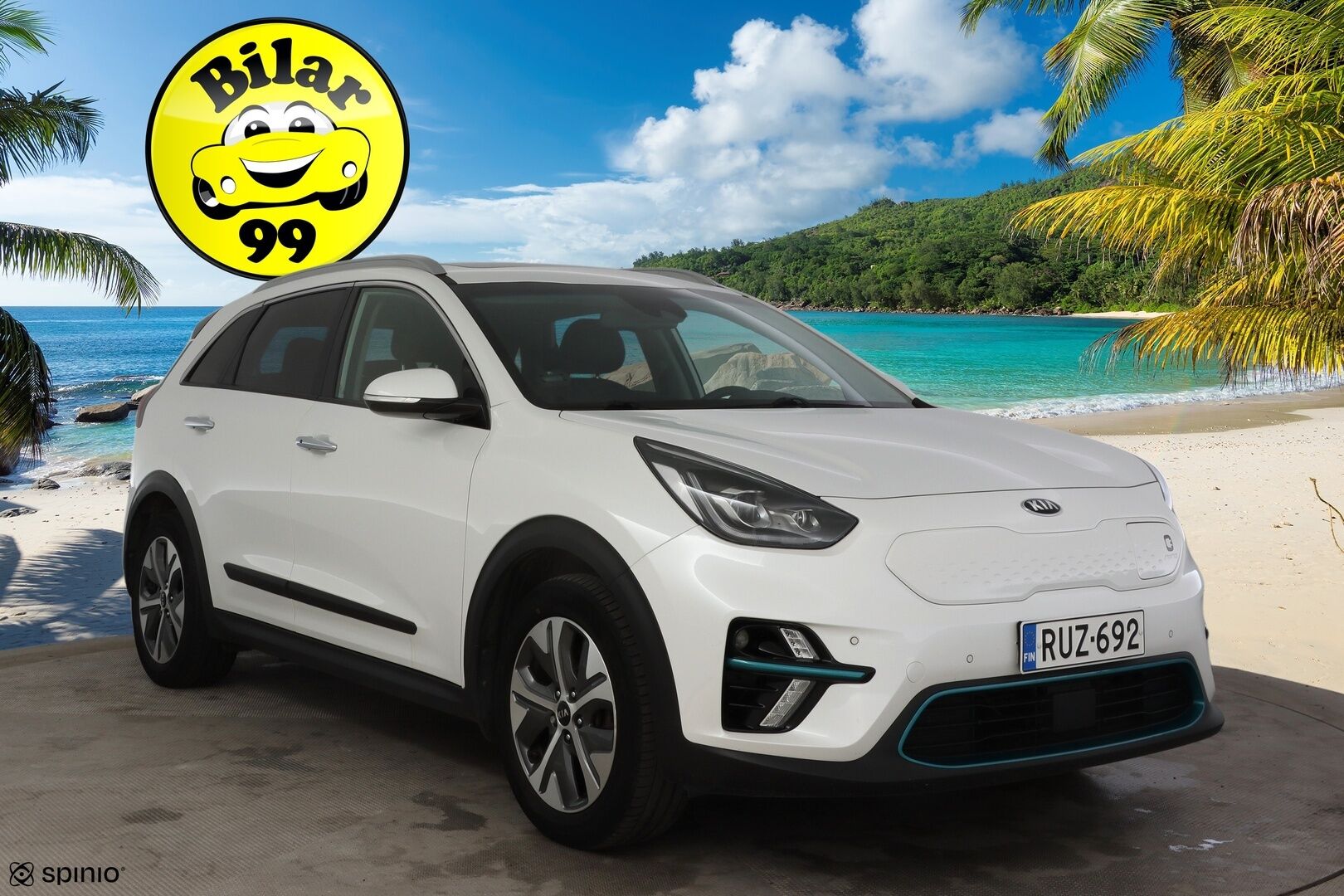 KIA NIRO 2019 64 kWh Advance plus * Keyless Go / Adapt. vakkari / Tuuletetut penkit / Muistipenkki / Peruutuskamera * - *Siistikuntoinen yksilö kattavilla varusteilla! / 2x renkaat&vanteet*