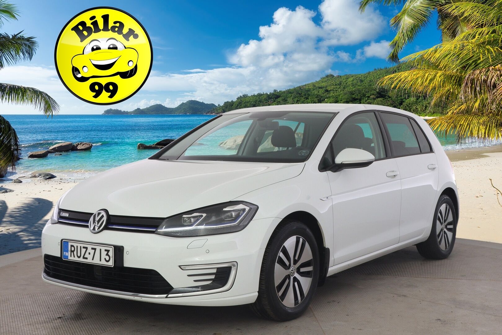 VOLKSWAGEN E-GOLF 2020 e-Golf 100 kW (136 hv) aut *Lämpöpumppu / Adapt. vakkari / Navi / LED / Apple&Android **