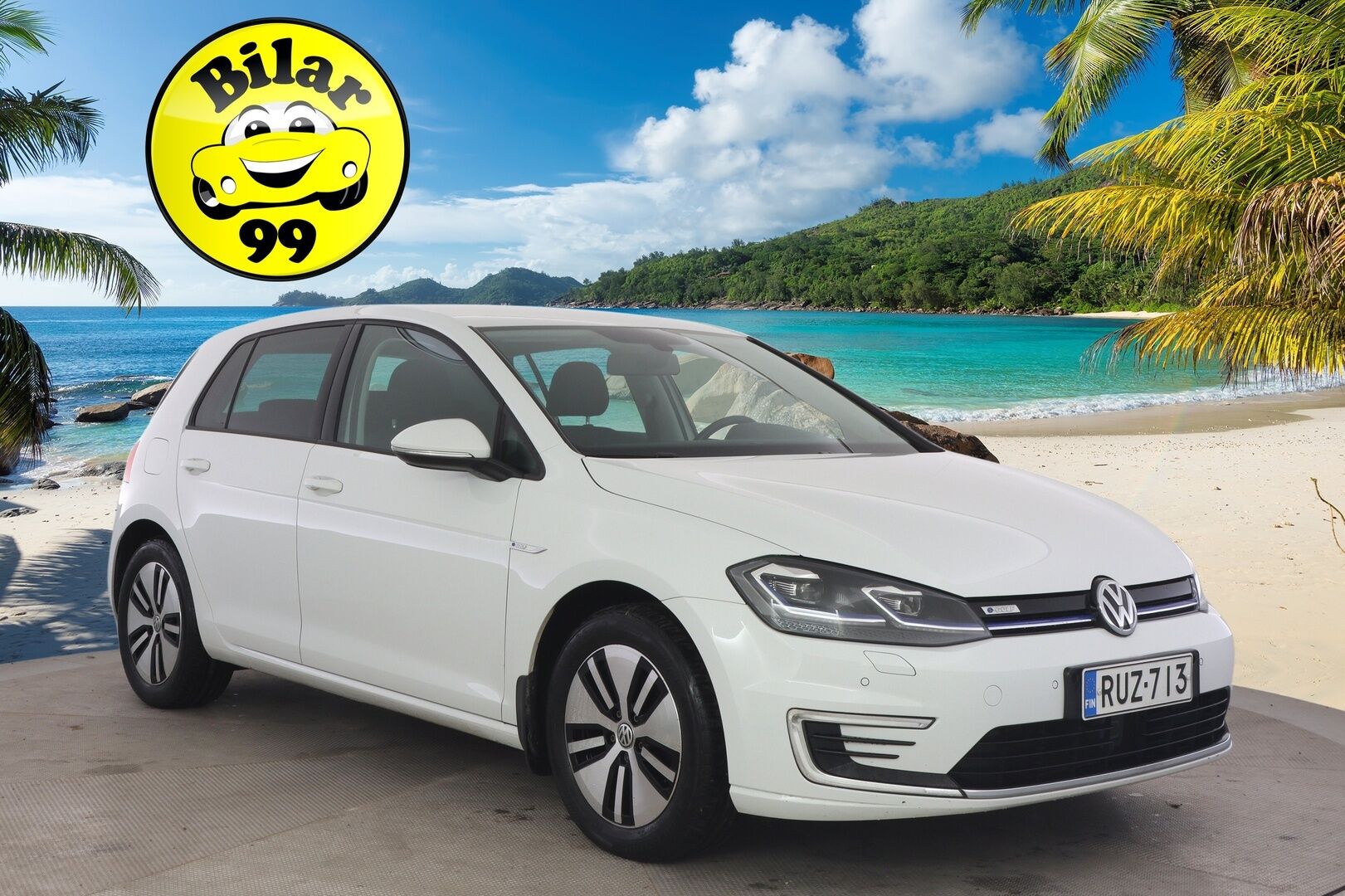 VOLKSWAGEN E-GOLF 2020 e-Golf 100 kW (136 hv) aut *Lämpöpumppu / Adapt. vakkari / Navi / LED / Apple&Android **