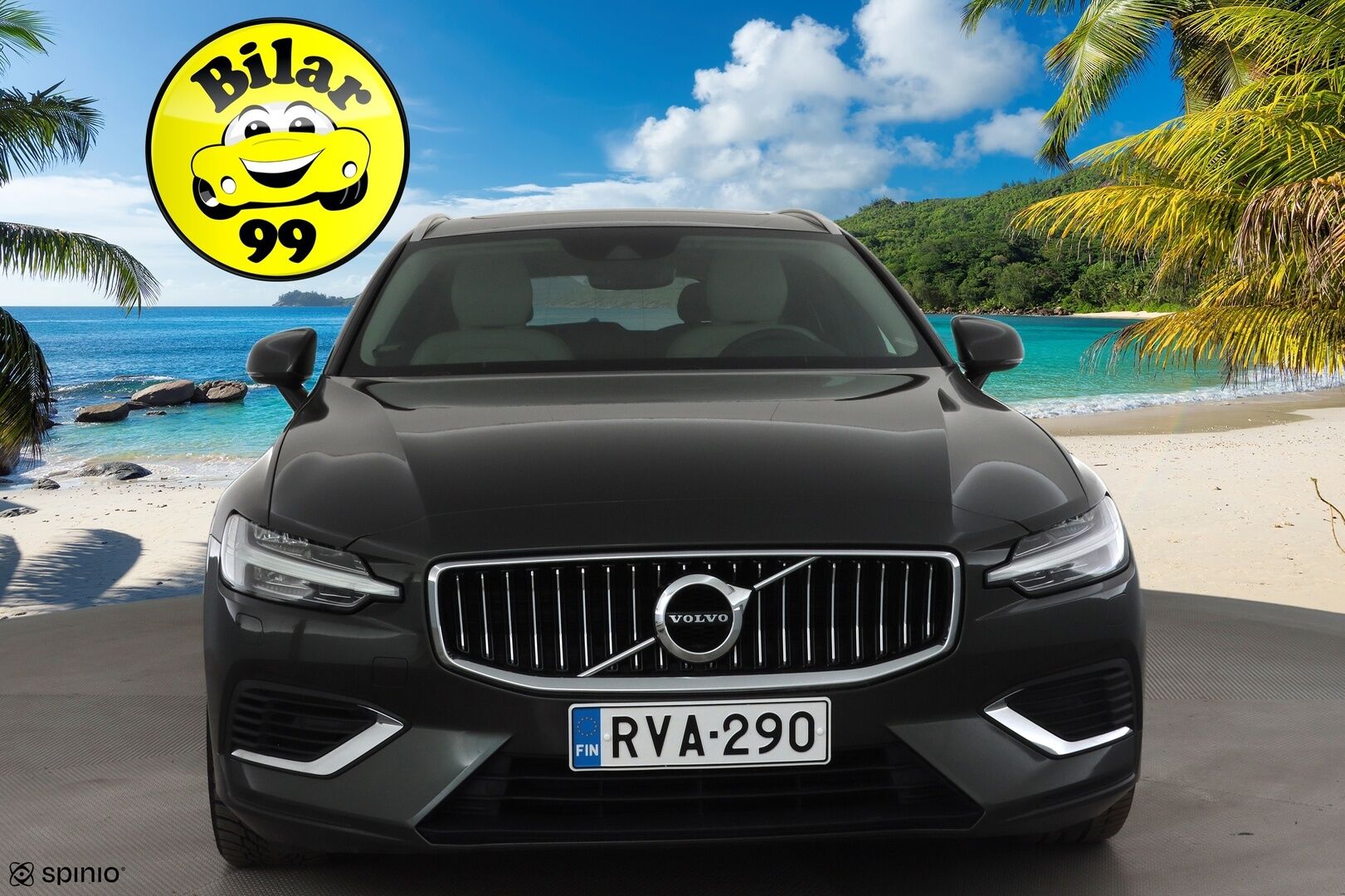 Volvo V60 2019 T8 AWD Inscription aut * ACC / P.kamera / Webasto / LED / Koukku / Panorama / Muistipenkki / Sporttinahat / KeylessGo * - Kahdet renkaat aluvanteilla / Merkkihuollettu - HULLUT AVAJAISHULINAT KORKOTARJOUS 3,29 %