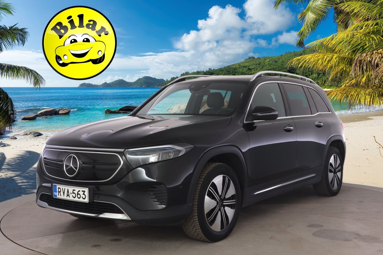 Mercedes-Benz EQB 2023 300 4MATIC Business - | Distronic + | Keyless | P-Kamera | 7-Paikkainen | ALV | Akku kuntotarkastettu