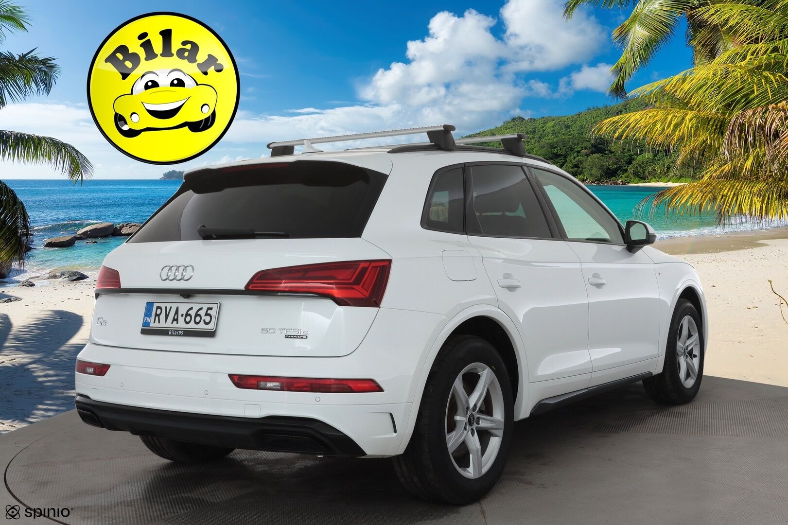 Audi Q5 2023 S line 50 TFSI e 220 kW quattro S tronic - | ACC | Koukku | Muistipenkki | Sporttinahat | Matrix | Ilma-alusta | Ambient light | Active Lane Assist | BSM | P.kamera | 1-om suomiauto | Merkkihuollot |