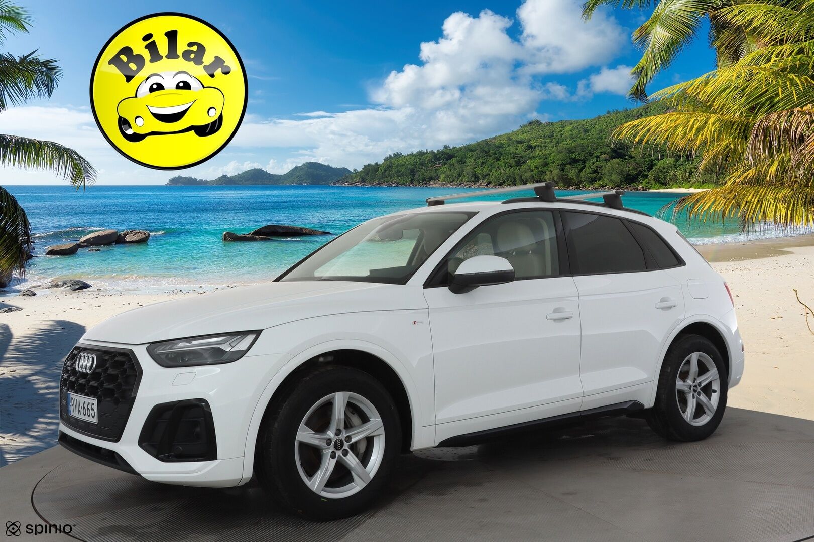 Audi Q5 2023 S line 50 TFSI e 220 kW quattro S tronic - | ACC | Koukku | Muistipenkki | Sporttinahat | Matrix | Ilma-alusta | Ambient light | Active Lane Assist | BSM | P.kamera | 1-om suomiauto | Merkkihuollot |