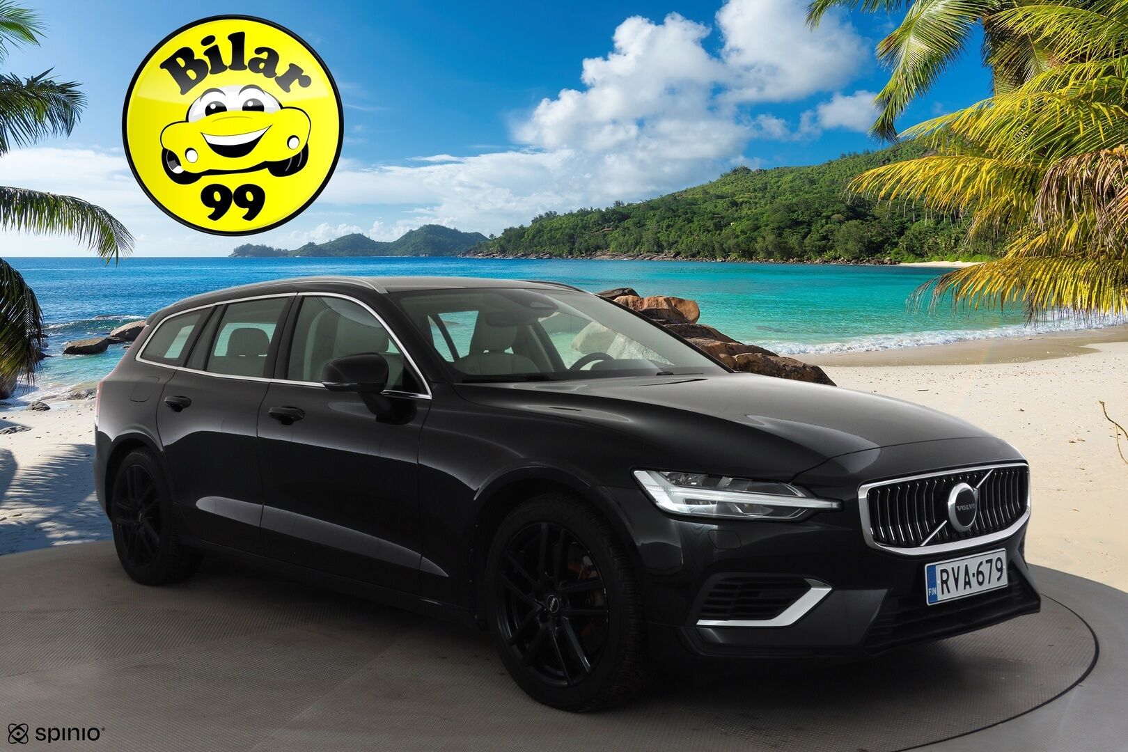 Volvo V60 2023 T6 AWD Long Range Core aut * ACC / P.kamera / LED / Navi / Koukku / Vaaleat nahat / Facelift * - 1.Om Suomi-auto / Kahdet renkaat aluvanteilla