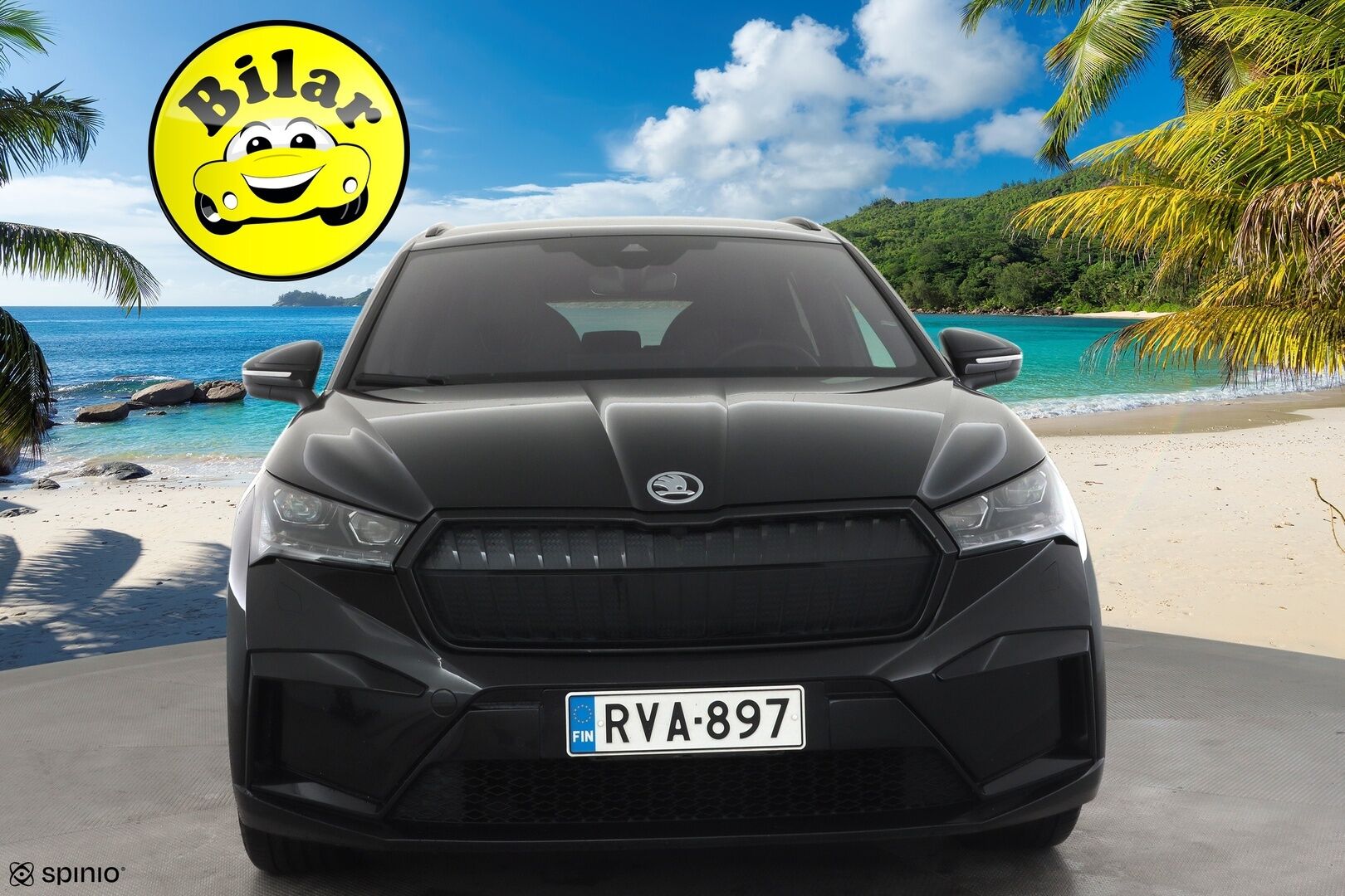 Skoda Enyaq 2023 80 SportLine iV - | ILP | Koukku | ACC | Matrix-LED | P.Kamera | Muistipenkki | Navi | Kaistavahti | Keyless | Merkkihuollot | Kahdet renkaat | Suomi-auto |