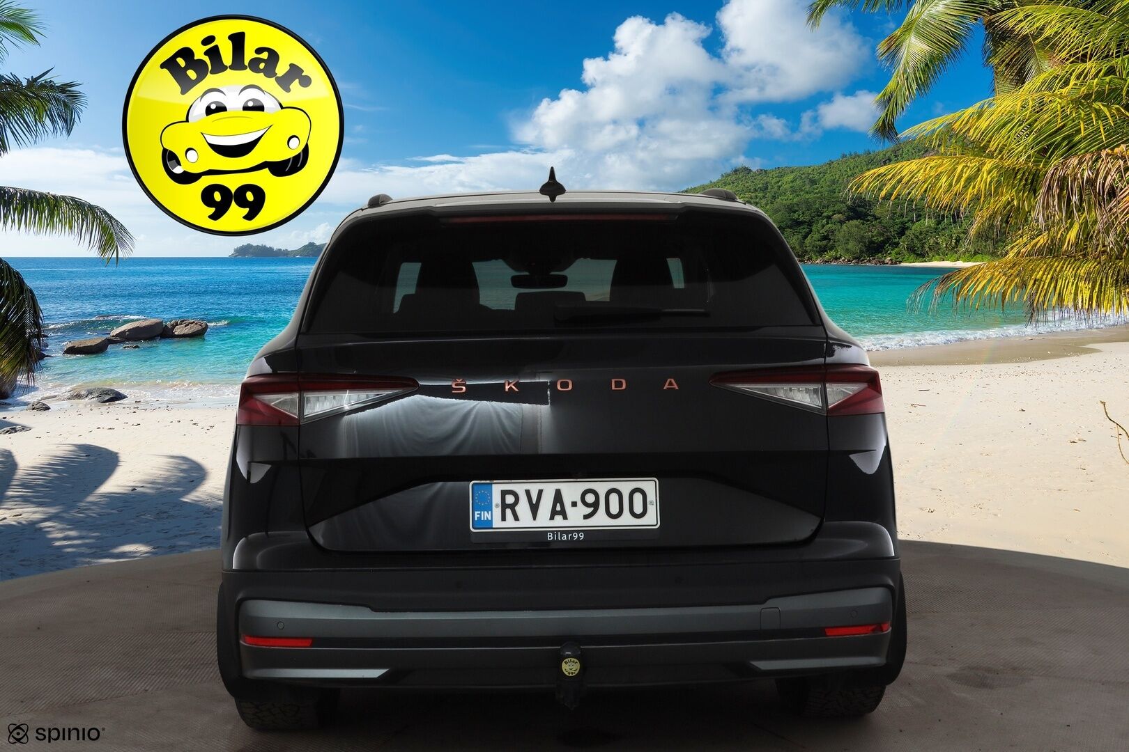 Skoda Enyaq 2023 60 iV * ACC / LED / Koukku / ILP / P.Kamera / Muistipenkki / Apple&Android / Keyless * - Merkkihuollot / Akku kuntotarkastettu / Kahdet renkaat aluvanteilla / Suomi-auto - HULLUT AVAJAISHULINAT KORKOTARJOUS 3,29 %