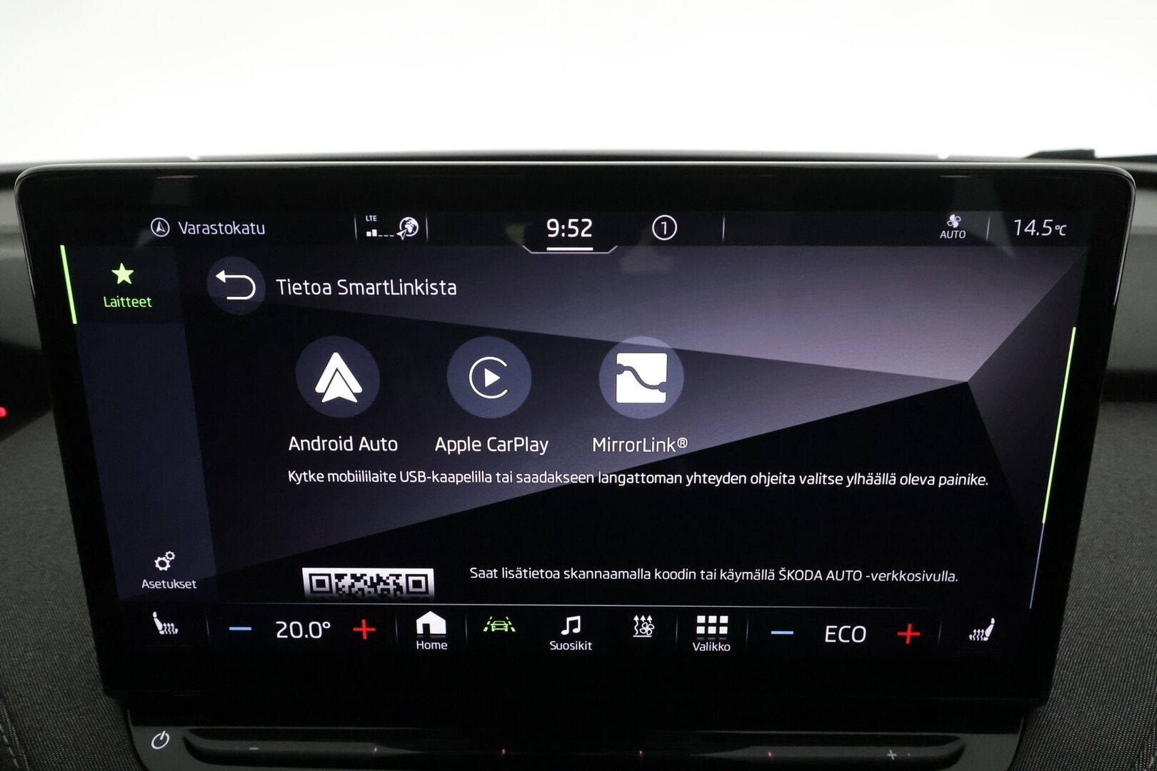 Skoda Enyaq 2023 60 iV * ACC / LED / Koukku / ILP / P.Kamera / Muistipenkki / Apple&Android / Keyless * - Merkkihuollot / Akku kuntotarkastettu / Kahdet renkaat aluvanteilla / Suomi-auto - HULLUT AVAJAISHULINAT KORKOTARJOUS 3,29 %