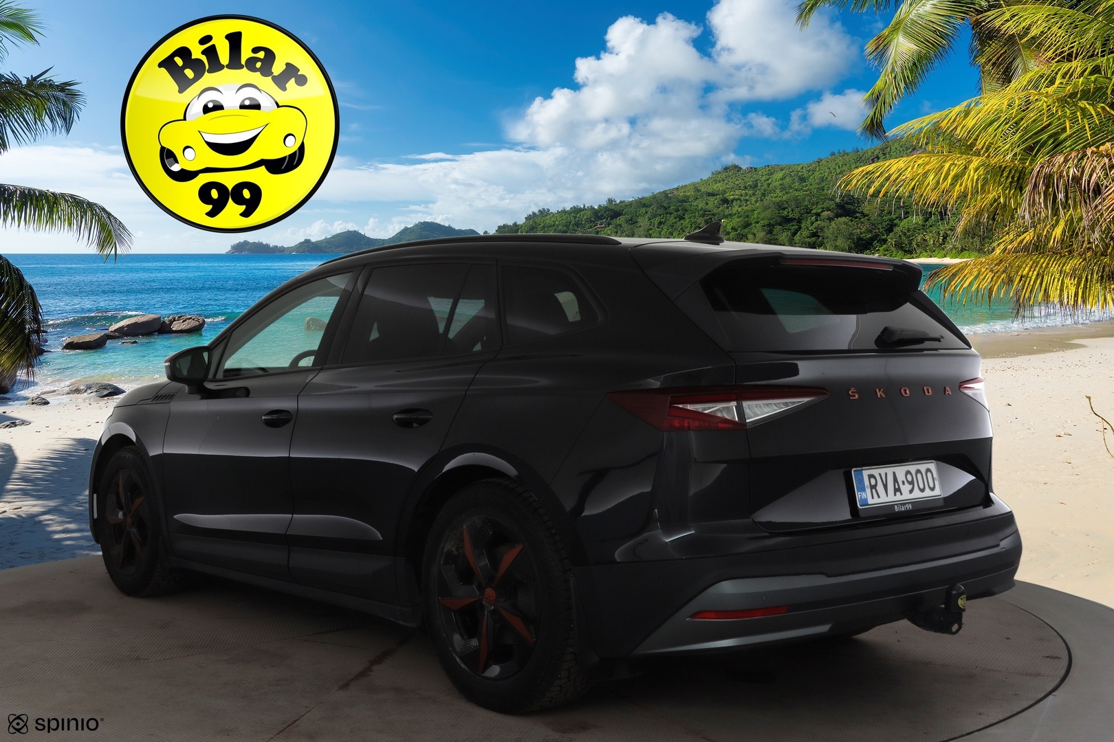 Skoda Enyaq 2023 60 iV * ACC / LED / Koukku / ILP / P.Kamera / Muistipenkki / Apple&Android / Keyless * - Merkkihuollot / Akku kuntotarkastettu / Kahdet renkaat aluvanteilla / Suomi-auto