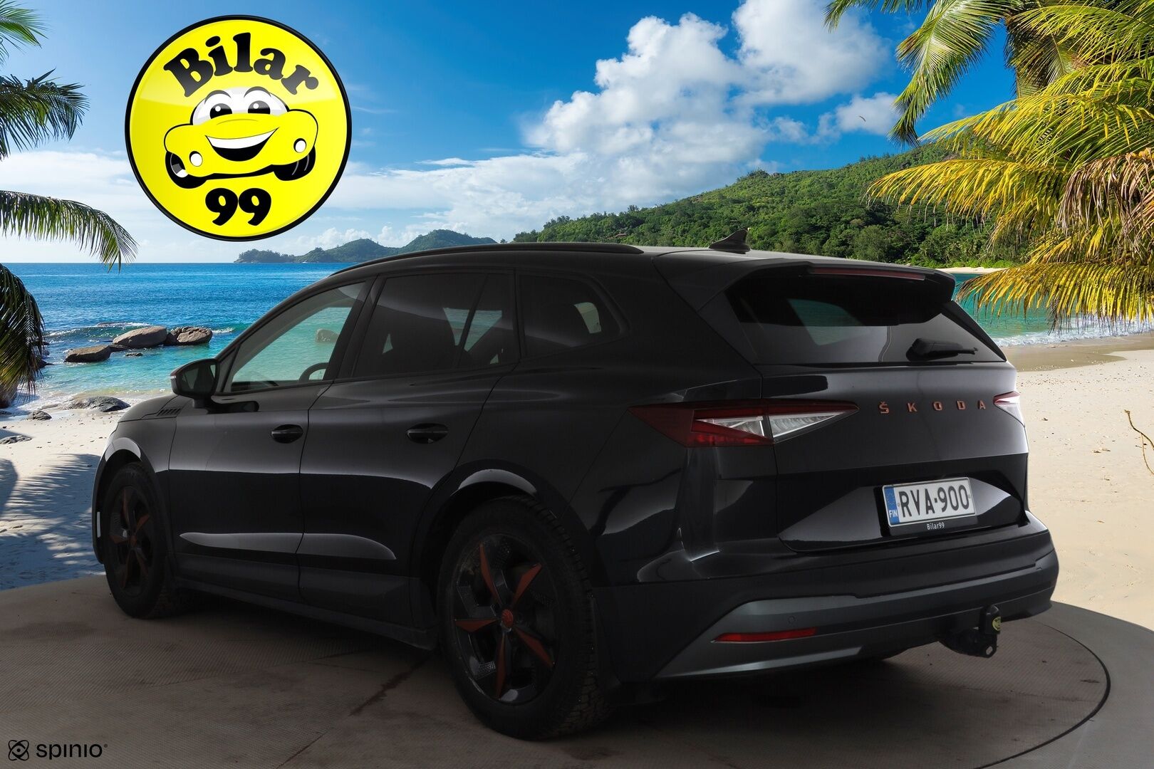 Skoda Enyaq 2023 60 iV * ACC / LED / Koukku / ILP / P.Kamera / Muistipenkki / Apple&Android / Keyless * - Merkkihuollot / Akku kuntotarkastettu / Kahdet renkaat aluvanteilla / Suomi-auto