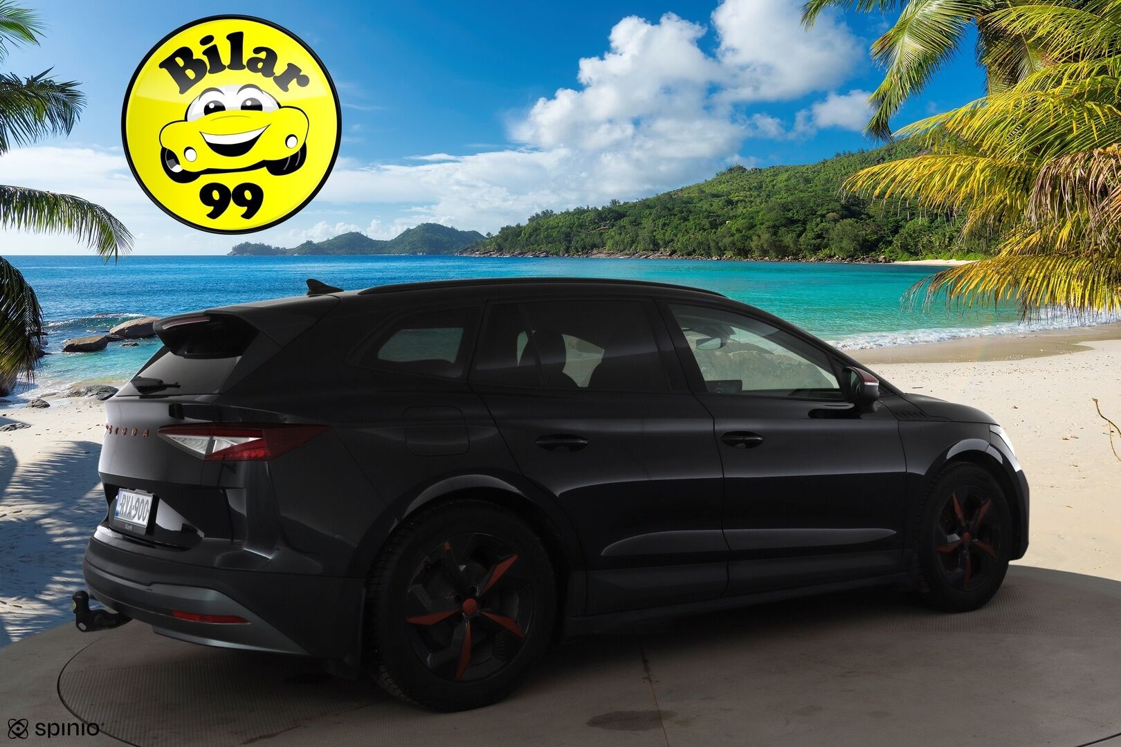 Skoda Enyaq 2023 60 iV * ACC / LED / Koukku / ILP / P.Kamera / Muistipenkki / Apple&Android / Keyless * - Merkkihuollot / Akku kuntotarkastettu / Kahdet renkaat aluvanteilla / Suomi-auto - HULLUT AVAJAISHULINAT KORKOTARJOUS 3,29 %