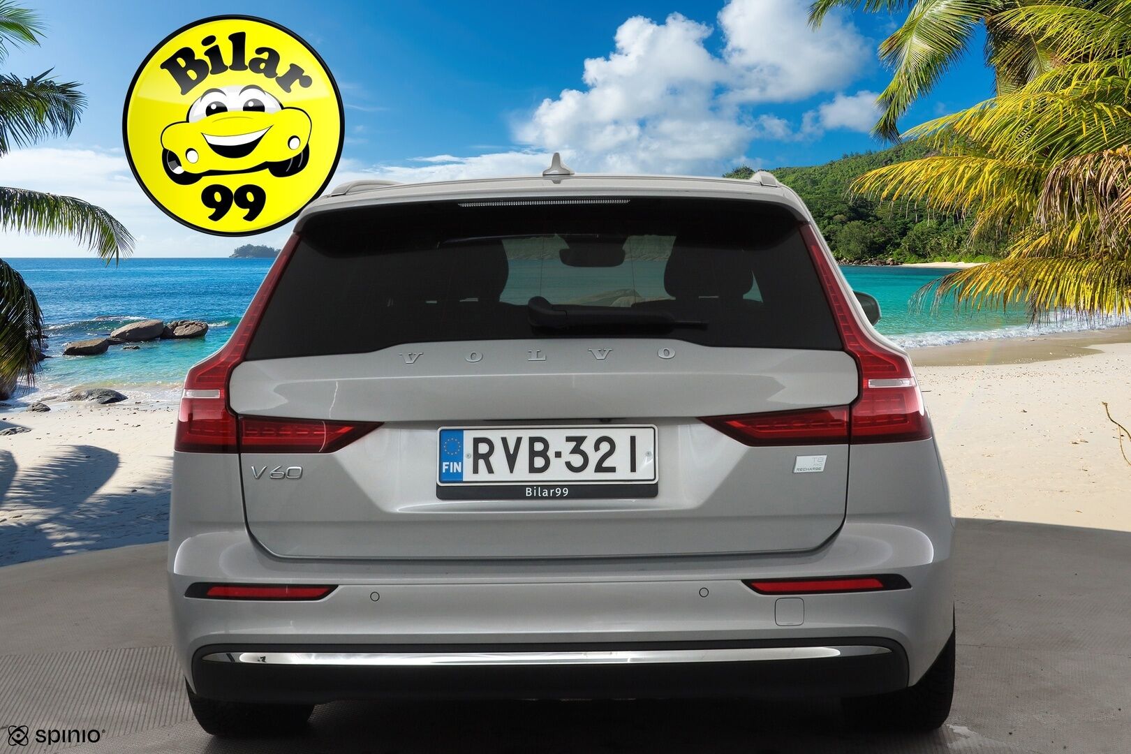 Volvo V60 2023 T8 AWD Long Range High Performance Plus Bright aut * ACC / P.kamera / Full LED / B&W / Muistipenkit / Koukku * - 1.Om Suomi-auto / Akku kuntotarkastettu! / Kahdet renkaat aluvanteilla / Merkkihuollettu / Huippuvarusteet