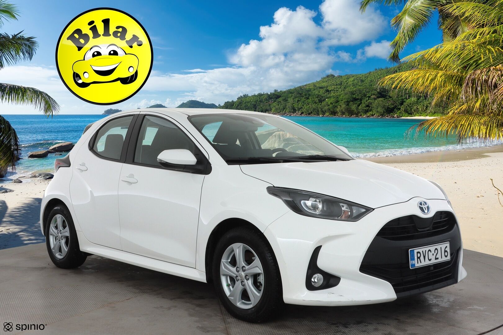 Toyota Yaris 2023 1,5 Hybrid Active - | ACC | P.Kamera | Kaistavahti | Navi | Keyless | Apple&Android | Suomi-auto | Kahdet renkaat | - KORKO VAIN 3,99 %
