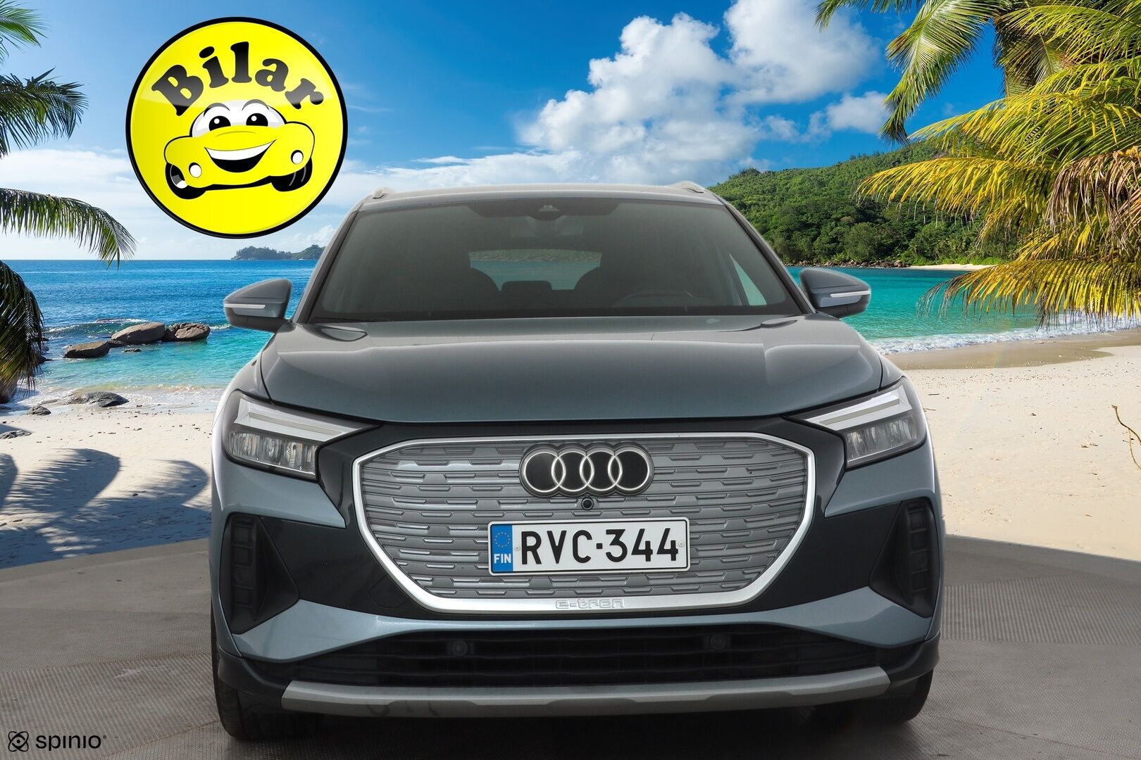 Audi Q4 e-tron 2023 45 e-tron quattro - | ACC | ILP | SONOS | Sporttipenkit | Ambient Light | P.kamera | Sähk. takaluukku | Navi | Digimittaristo | BSM | Kaistavahti | 1-om suomiauto | ALV | 