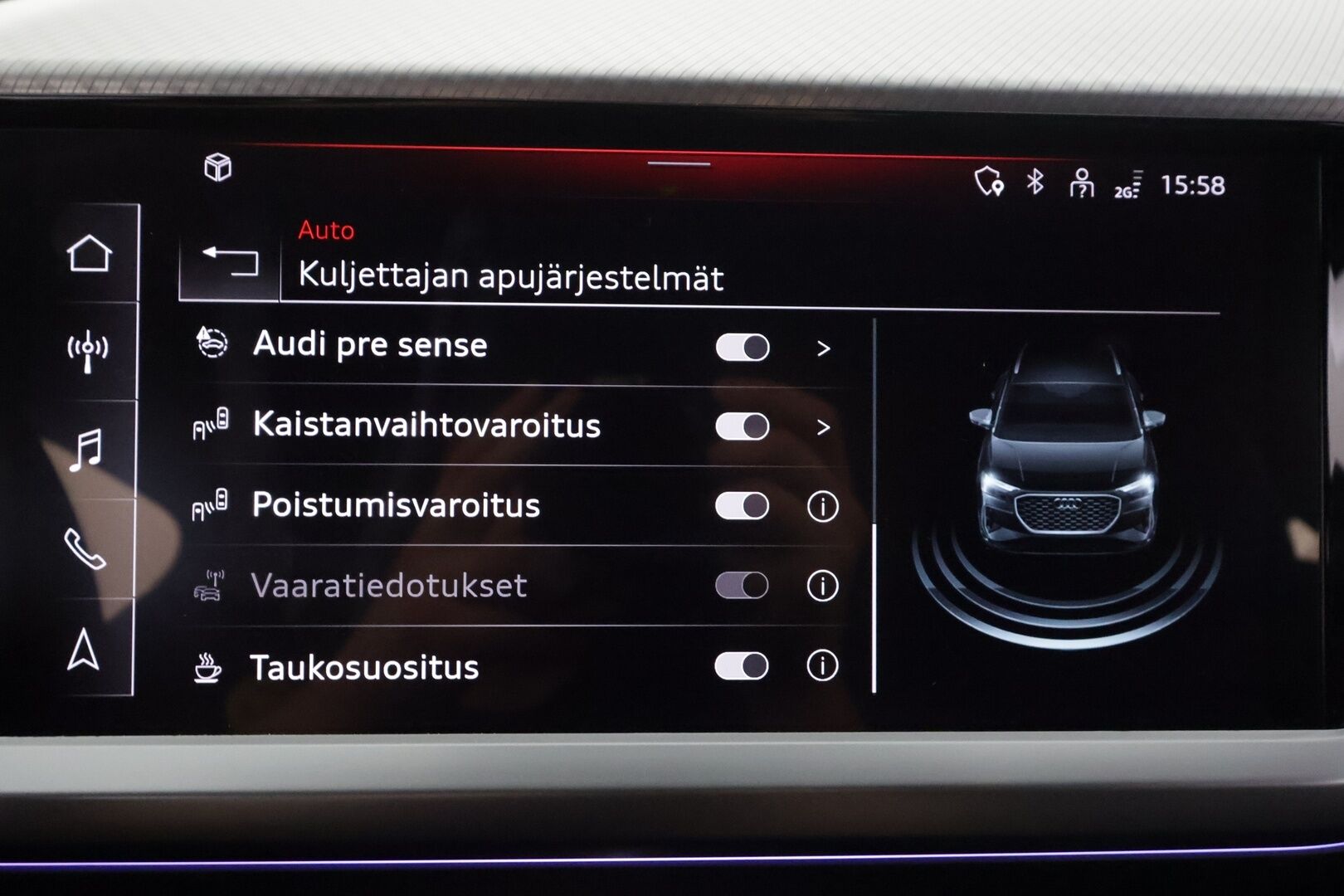 Audi Q4 e-tron 2023 45 e-tron quattro - | ACC | ILP | SONOS | Sporttipenkit | Ambient Light | P.kamera | Sähk. takaluukku | Navi | Digimittaristo | BSM | Kaistavahti | 1-om suomiauto | ALV | 