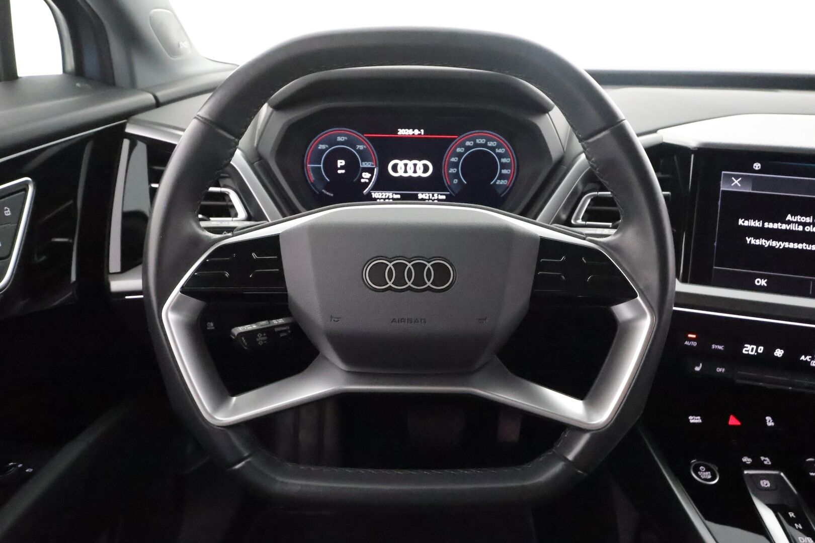 Audi Q4 e-tron 2023 45 e-tron quattro - | ACC | ILP | SONOS | Sporttipenkit | Ambient Light | P.kamera | Sähk. takaluukku | Navi | Digimittaristo | BSM | Kaistavahti | 1-om suomiauto | ALV | 