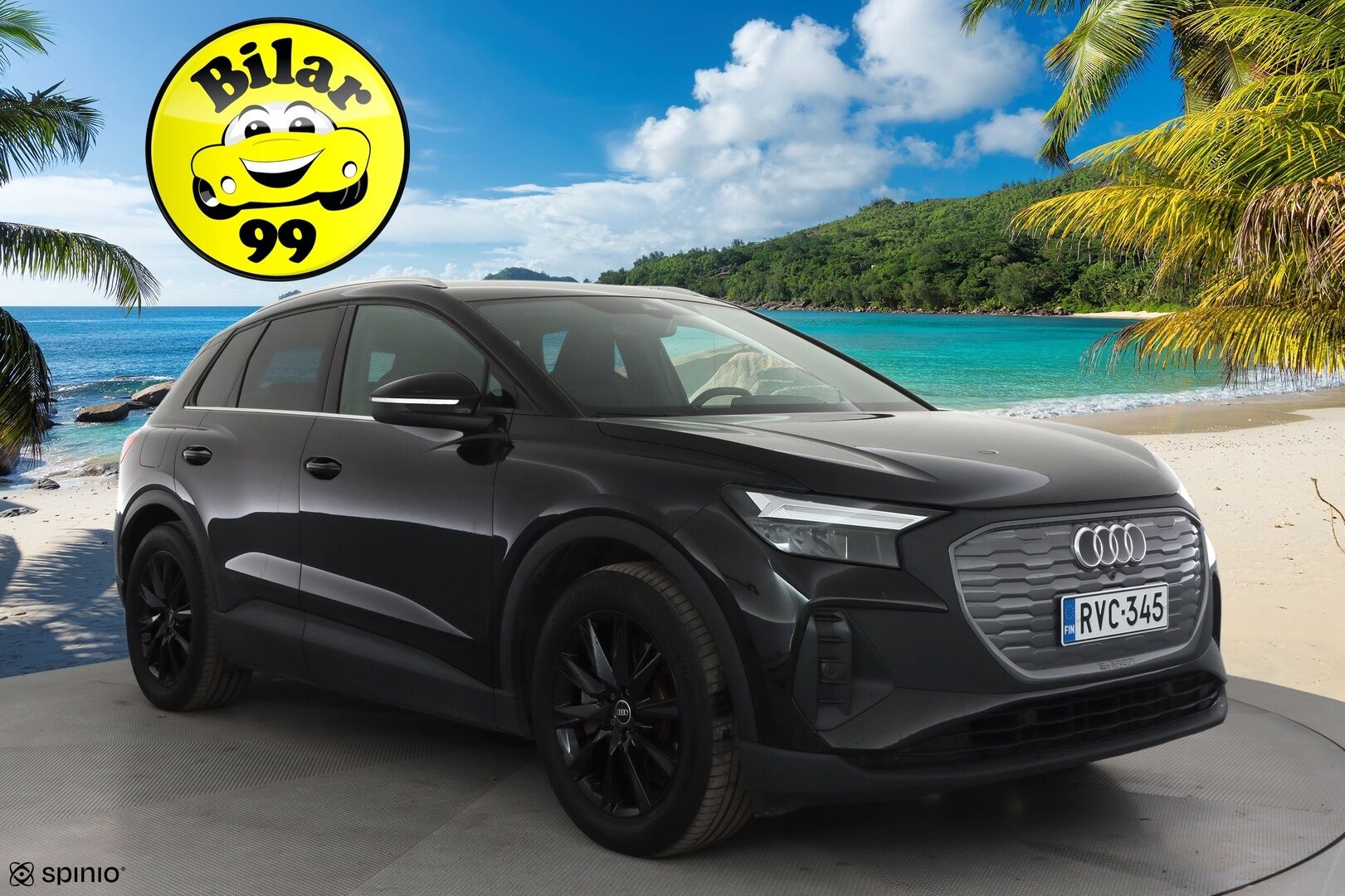 Audi Q4 e-tron 2023 40 e-tron * ACC / ILP / Kaistavahti / P.Kamera / Navi / LED / Sporttipenkit / Sähköluukku / Digimittaristo * - 1.Om Suomi-auto / Akku kuntotarkastettu / Kahdet renkaat aluvanteilla / Merkkihuollettu - HULLUT AVAJAISHULINAT KORKOTARJOUS 3,29 %