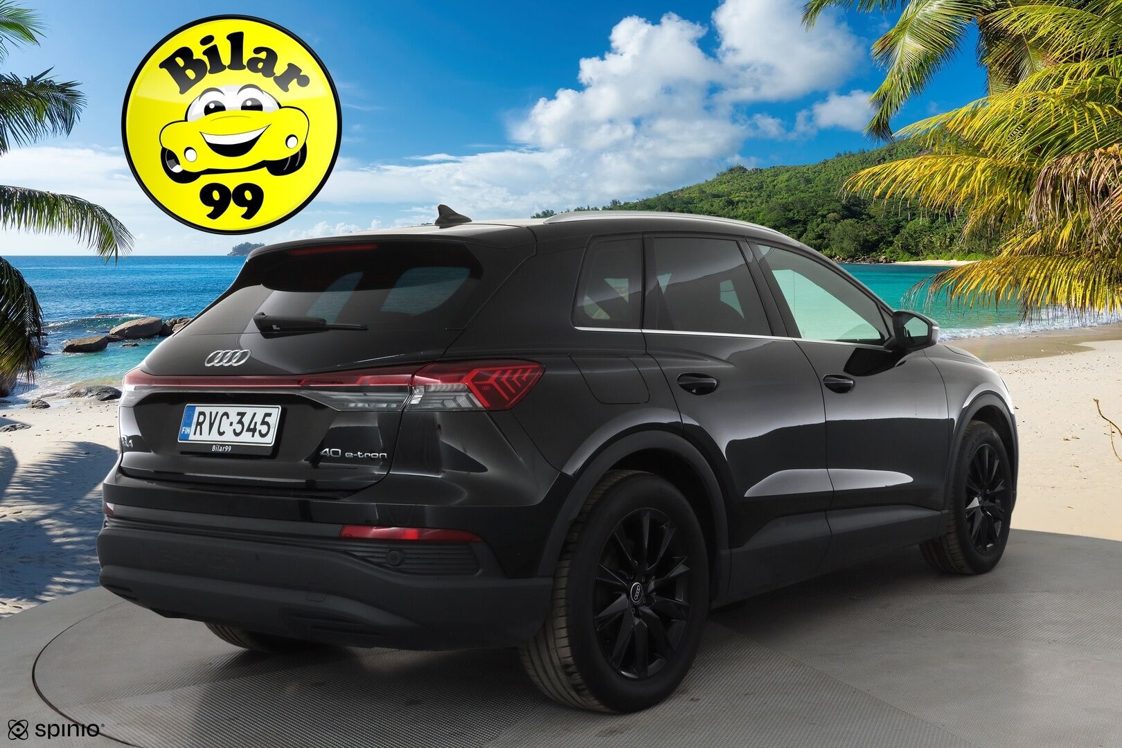 Audi Q4 e-tron 2023 40 e-tron * ACC / ILP / Kaistavahti / P.Kamera / Navi / LED / Sporttipenkit / Sähköluukku / Digimittaristo * - 1.Om Suomi-auto / Akku kuntotarkastettu / Kahdet renkaat aluvanteilla / Merkkihuollettu - HULLUT AVAJAISHULINAT KORKOTARJOUS 3,29 %