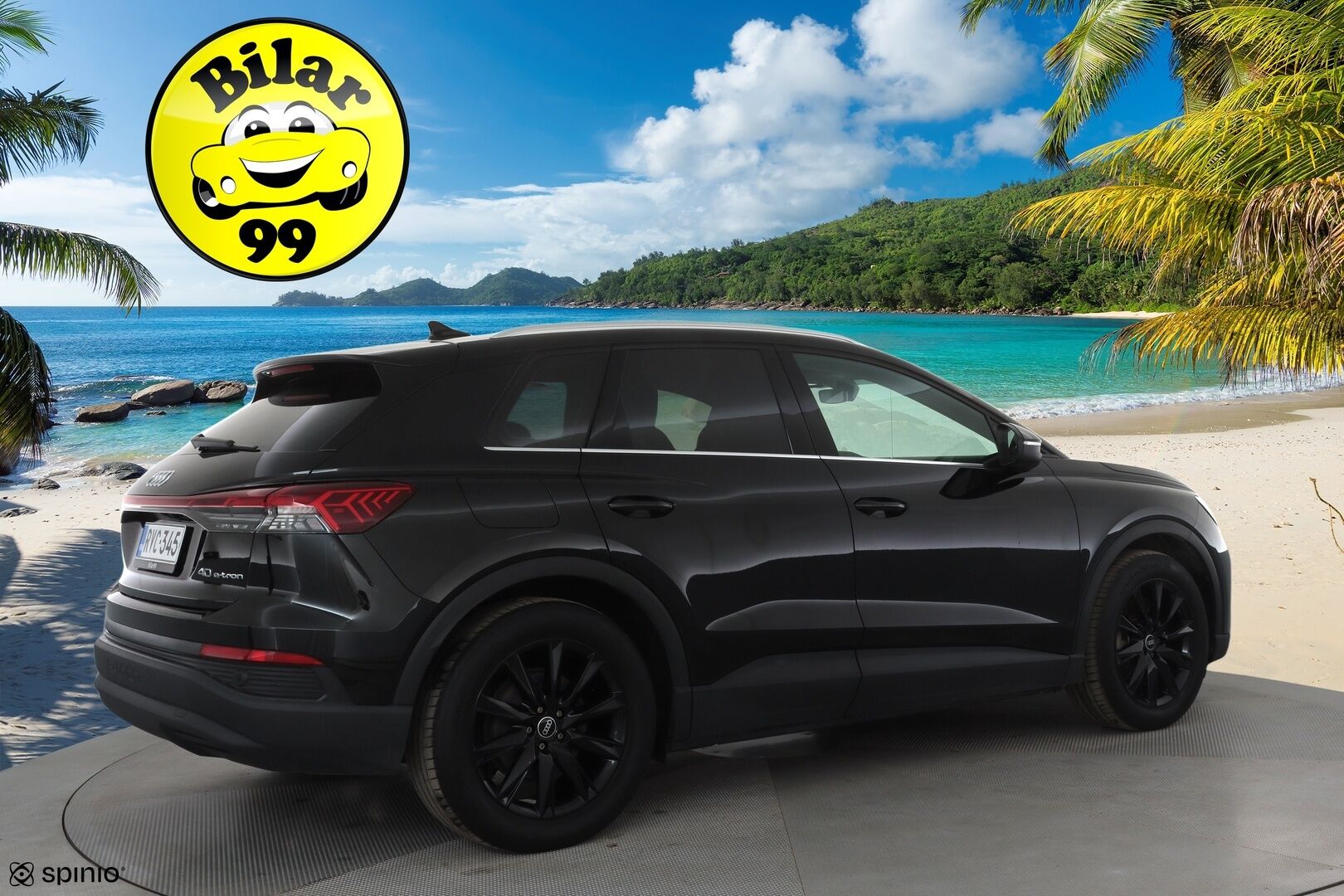 Audi Q4 e-tron 2023 40 e-tron * ACC / ILP / Kaistavahti / P.Kamera / Navi / LED / Sporttipenkit / Sähköluukku / Digimittaristo * - 1.Om Suomi-auto / Akku kuntotarkastettu / Kahdet renkaat aluvanteilla / Merkkihuollettu - HULLUT AVAJAISHULINAT KORKOTARJOUS 3,29 %