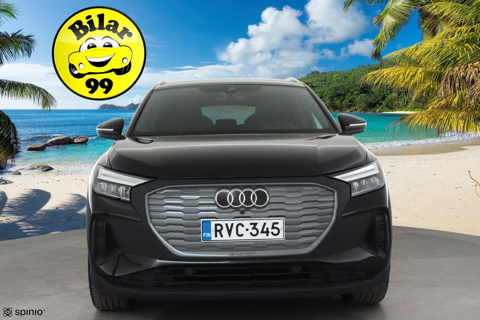 Audi Q4 e-tron 2023 40 e-tron * ACC / ILP / Kaistavahti / P.Kamera / Navi / LED / Sporttipenkit / Sähköluukku / Digimittaristo * - 1.Om Suomi-auto / Akku kuntotarkastettu / Kahdet renkaat aluvanteilla / Merkkihuollettu - HULLUT AVAJAISHULINAT KORKOTARJOUS 3,29 %