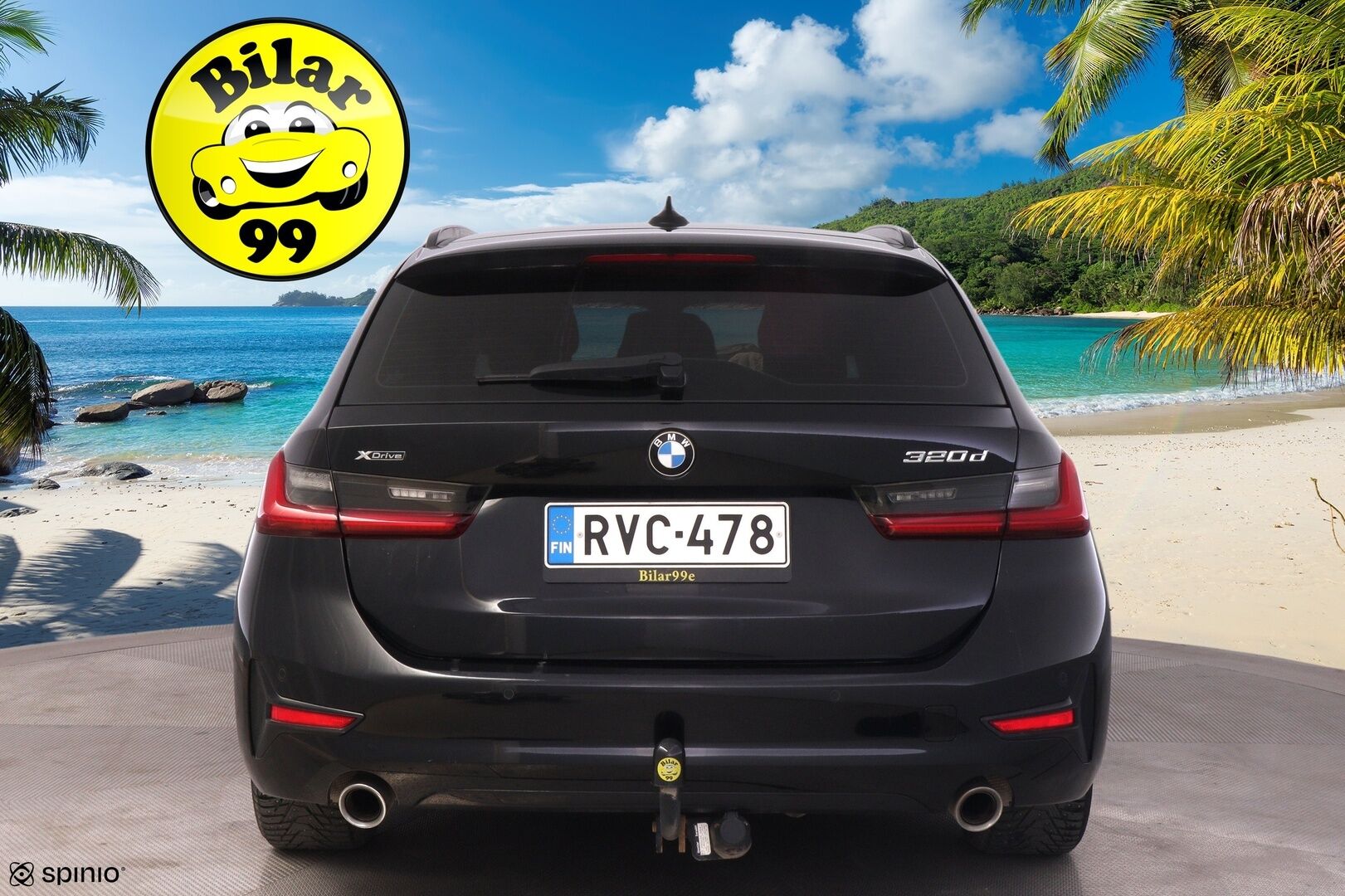 BMW 320 2020 G21 Touring A xDrive Business Sportline *Sporttipenkit / Koukku / Navi / Kaistavahti / S.Luukku / Vakionopeudensäädin* - *Kahdet asialliset renkaat / Fiksut huollot!!*