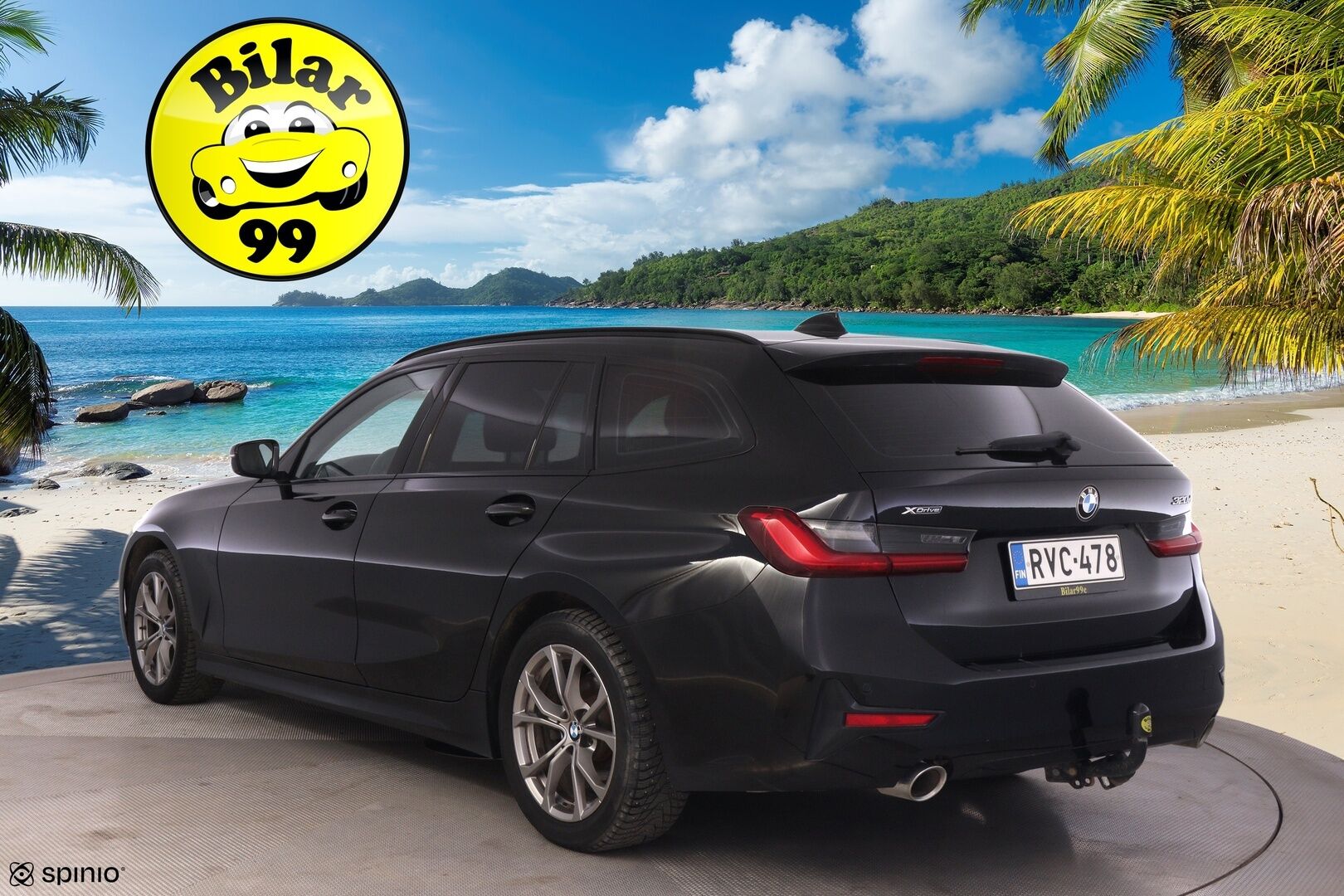 BMW 320 2020 G21 Touring A xDrive Business Sportline *Sporttipenkit / Koukku / Navi / Kaistavahti / S.Luukku / Vakionopeudensäädin* - *Kahdet asialliset renkaat / Fiksut huollot!!*