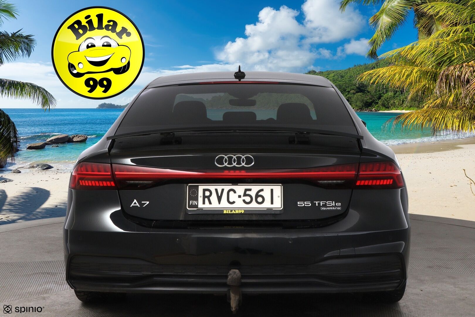 Audi A7 2020 Business Sport 55 TFSI e quattro S tronic S-Line *  Bang & Olufsen 3D / Adapt.Vakkari / Koukku / Matrix LED / Night Vision / Nahka-Alcantara - Akku kuntotarkastettu / ALV / 360-Kamera / Supervarusteltu! - HULLU BLACKWEEK KORKOTARJOUS 2,49%