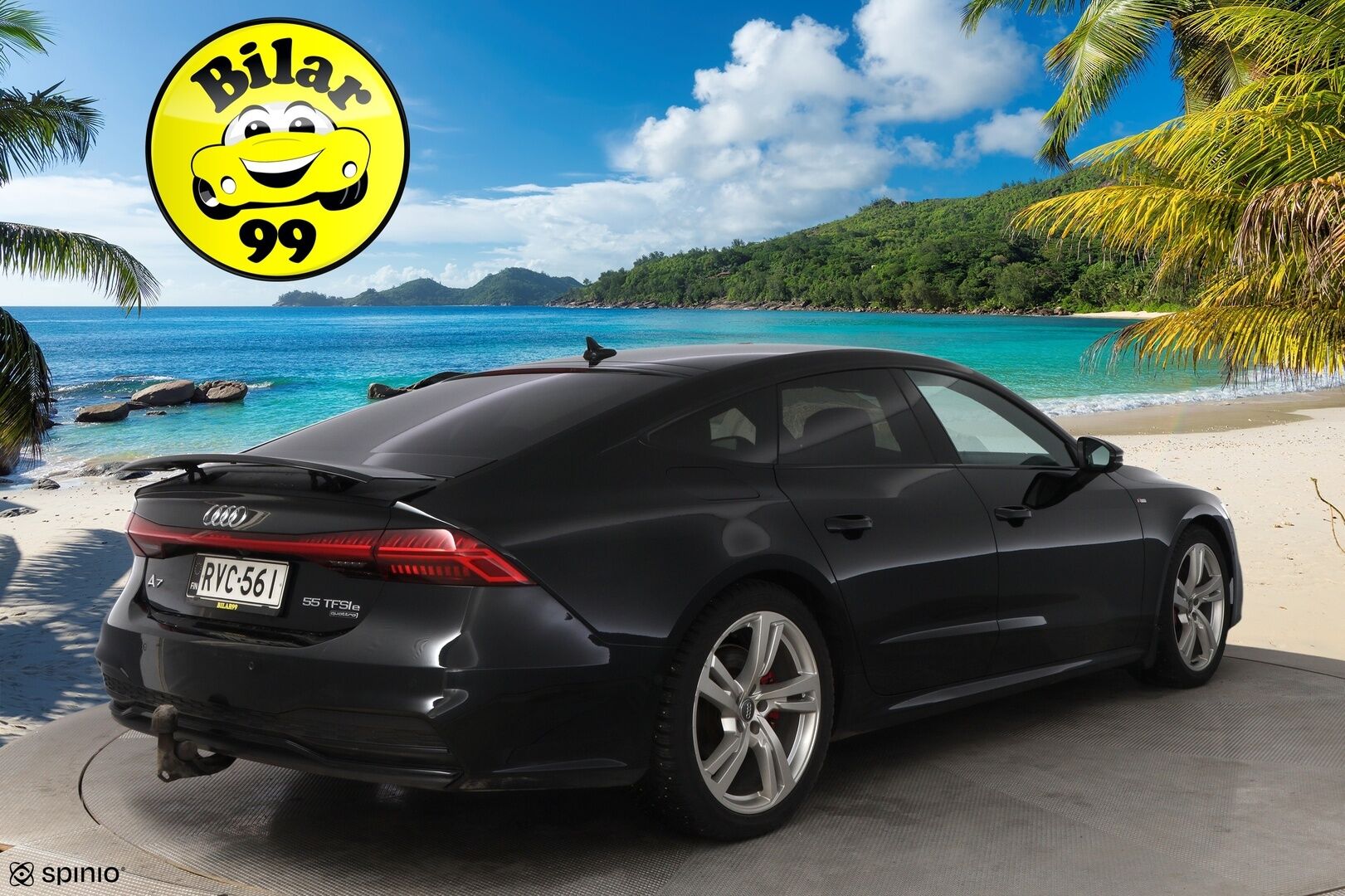 Audi A7 2020 Business Sport 55 TFSI e quattro S tronic S-Line *  Bang & Olufsen 3D / Adapt.Vakkari / Koukku / Matrix LED / Night Vision / Nahka-Alcantara - Akku kuntotarkastettu / ALV / 360-Kamera / Supervarusteltu! - HULLU BLACKWEEK KORKOTARJOUS 2,49%