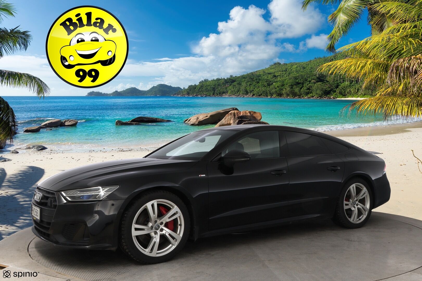 Audi A7 2020 Business Sport 55 TFSI e quattro S tronic S-Line *  Bang & Olufsen 3D / Adapt.Vakkari / Koukku / Matrix LED / Night Vision / Nahka-Alcantara - Akku kuntotarkastettu / ALV / 360-Kamera / Supervarusteltu! - HULLU BLACKWEEK KORKOTARJOUS 2,49%