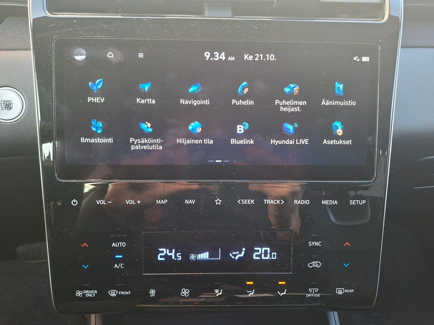 Hyundai Tucson 2022 1,6 T-GDI 265 hv Plug-in 4WD 6AT Style MY22 - Vetokoukku | ACC | Krell Audio | Lohko&Sisäpistoke | Ilmastoidut Sähkönahat | Peruutuskamera | BLIS | Adapt.LED | SUPERVARUSTEET!