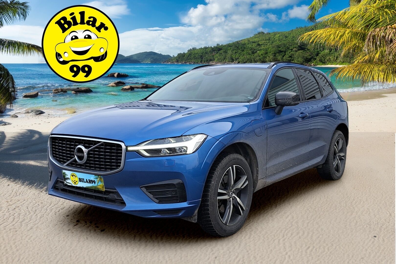 Volvo XC60 2020 T8 TwE AWD R-Design aut * Webasto / Harman&Kardon / Panorama / Vetokoukku / Peruutuskamera / Ratinlämmitys - Jakopää juuri tehty / Navi / 2x Hyvät renkaat!