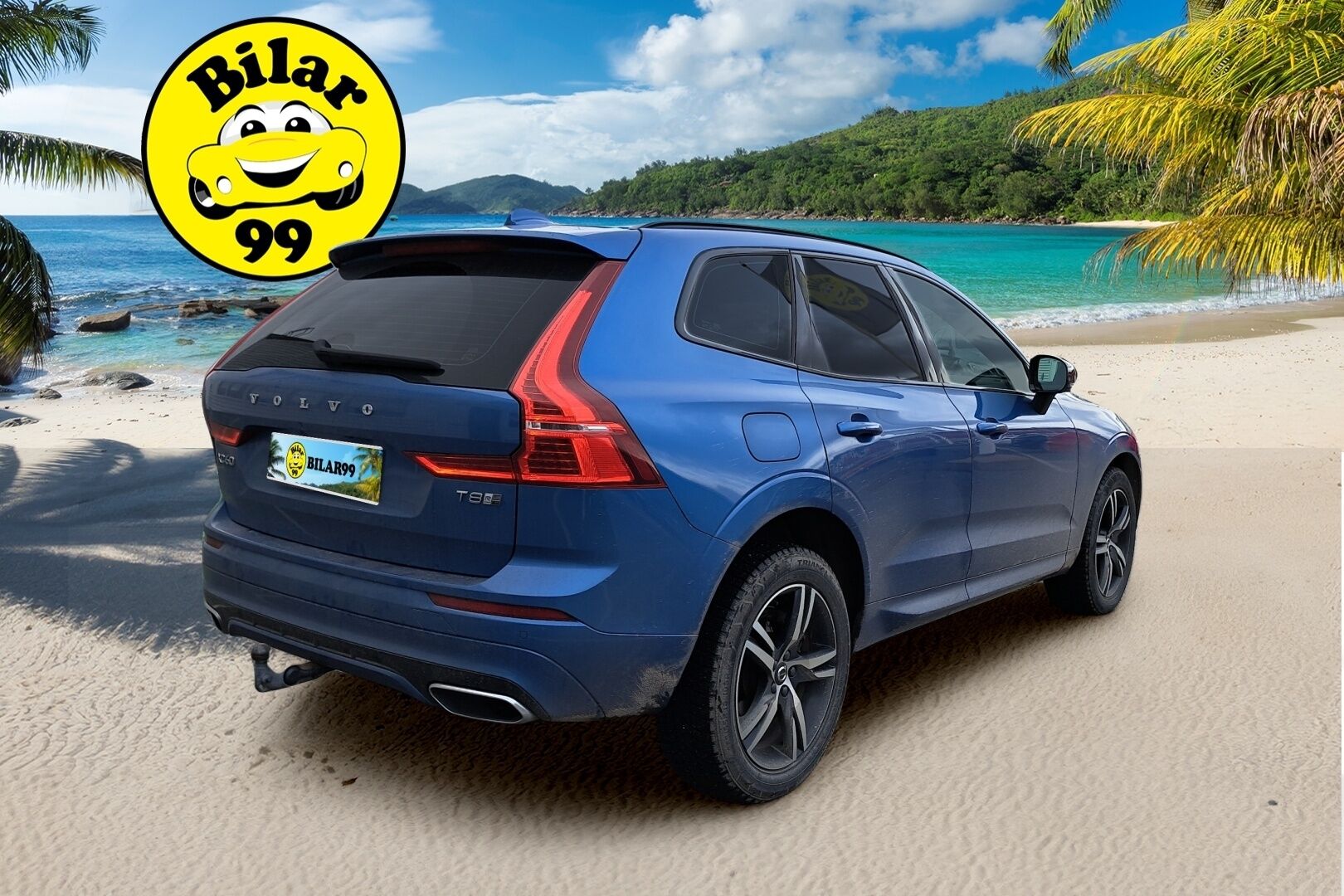 Volvo XC60 2020 T8 TwE AWD R-Design aut * Webasto / Harman&Kardon / Panorama / Vetokoukku / Peruutuskamera / Ratinlämmitys - Jakopää juuri tehty / Navi / 2x Hyvät renkaat!