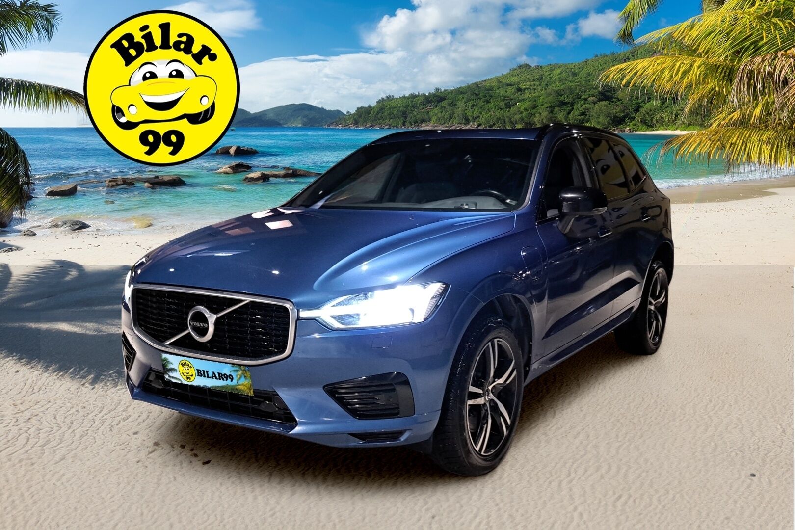 Volvo XC60 2020 T8 TwE AWD R-Design aut * Webasto / Adapt.Vakkari / Harman&Kardon / Panorama / Vetokoukku / Peruutuskamera / Ratinlämmitys - Jakopää juuri tehty / Navi / 2x Hyvät renkaat!