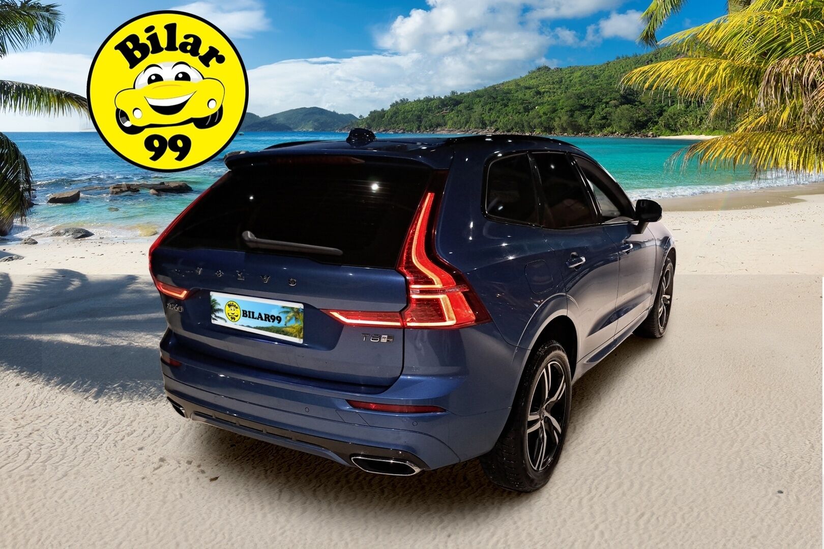 Volvo XC60 2020 T8 TwE AWD R-Design aut * Webasto / Adapt.Vakkari / Harman&Kardon / Panorama / Vetokoukku / Peruutuskamera / Ratinlämmitys - Jakopää juuri tehty / Navi / 2x Hyvät renkaat!