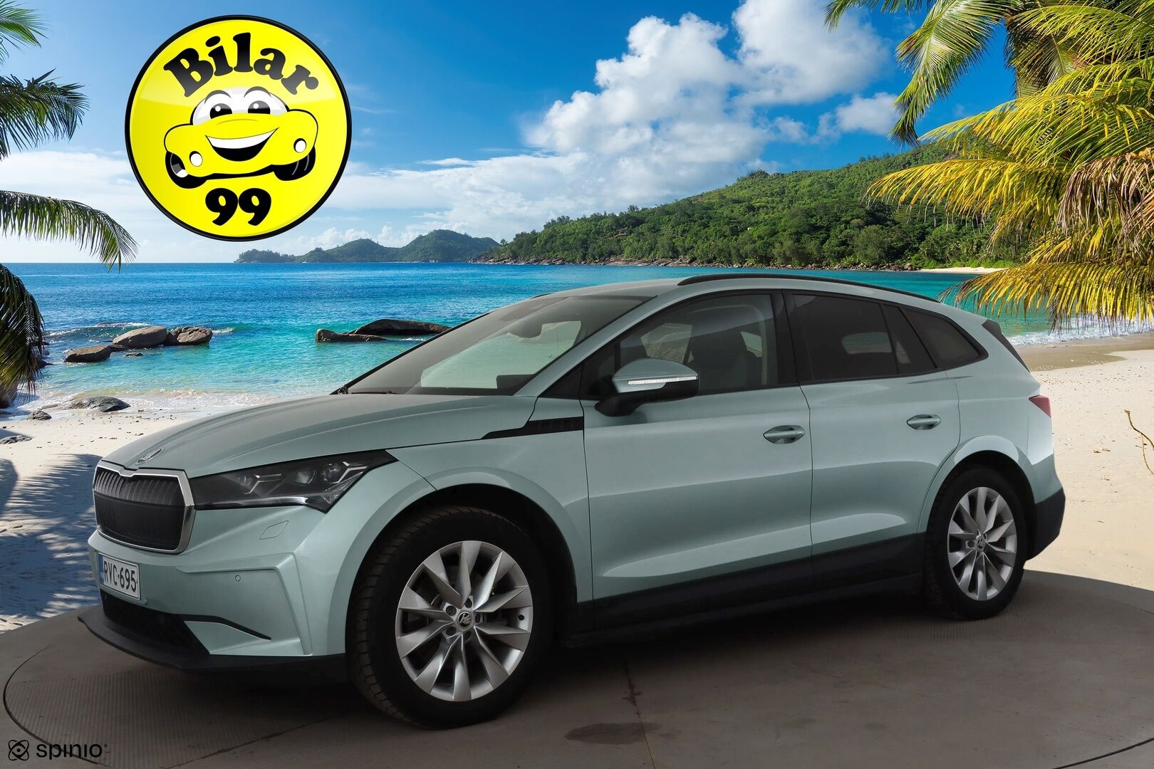 Skoda Enyaq 2022 60 iV *ACC / Matrix-LED / Koukku / Lisälämmitin / P.Kamera / Muistipenkki / Apple&Android / Keyless * - Merkkihuollettu / Akku kuntotarkastettu / Kahdet Renkaat / 2x Lataus - HULLUT AVAJAISHULINAT KORKOTARJOUS 3,29 %