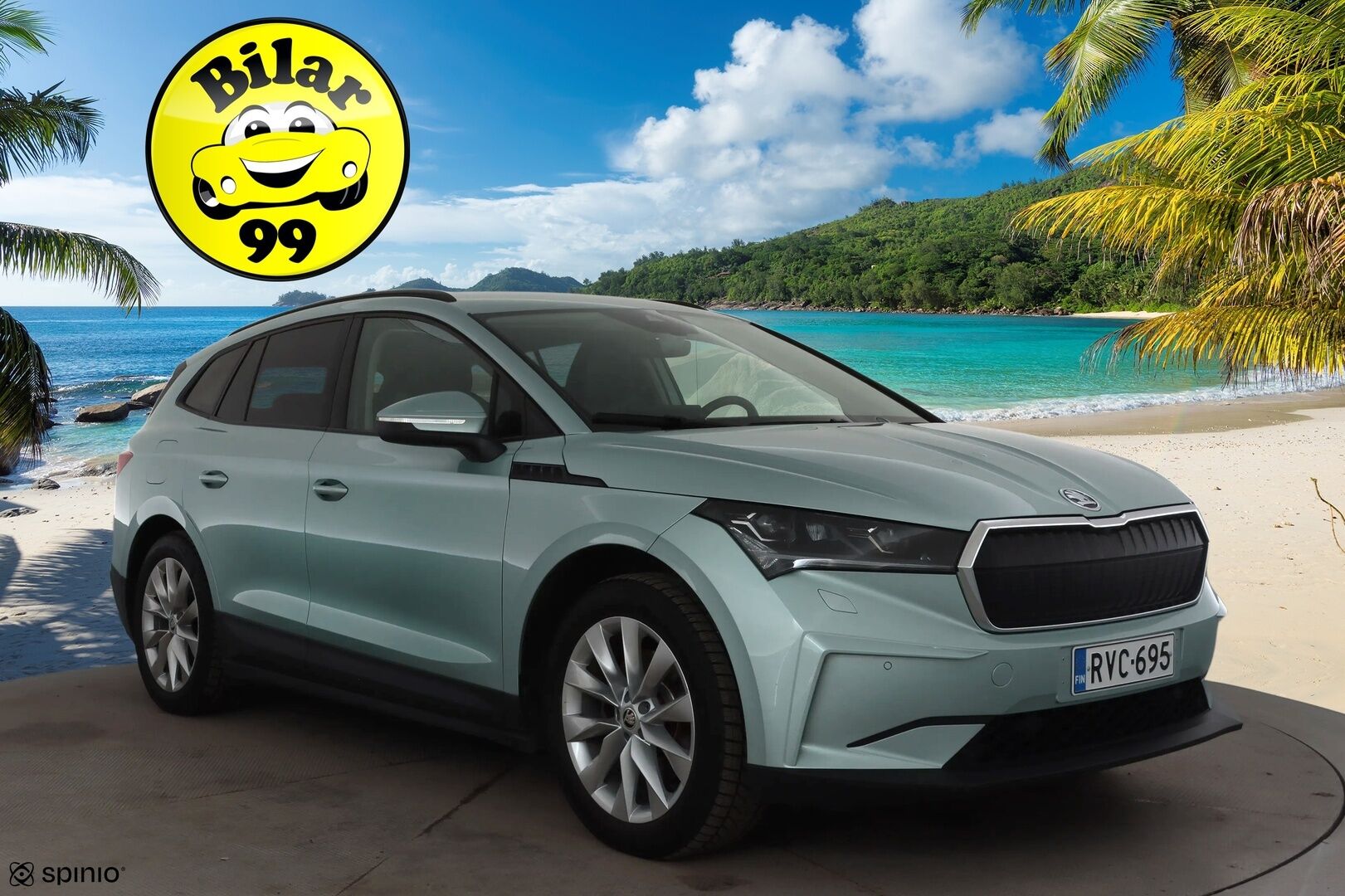 Skoda Enyaq 2022 60 iV *ACC / Matrix-LED / Koukku / Lisälämmitin / P.Kamera / Muistipenkki / Apple&Android / Keyless * - Merkkihuollettu / Akku kuntotarkastettu / Kahdet Renkaat / 2x Lataus - HULLUT AVAJAISHULINAT KORKOTARJOUS 3,29 %